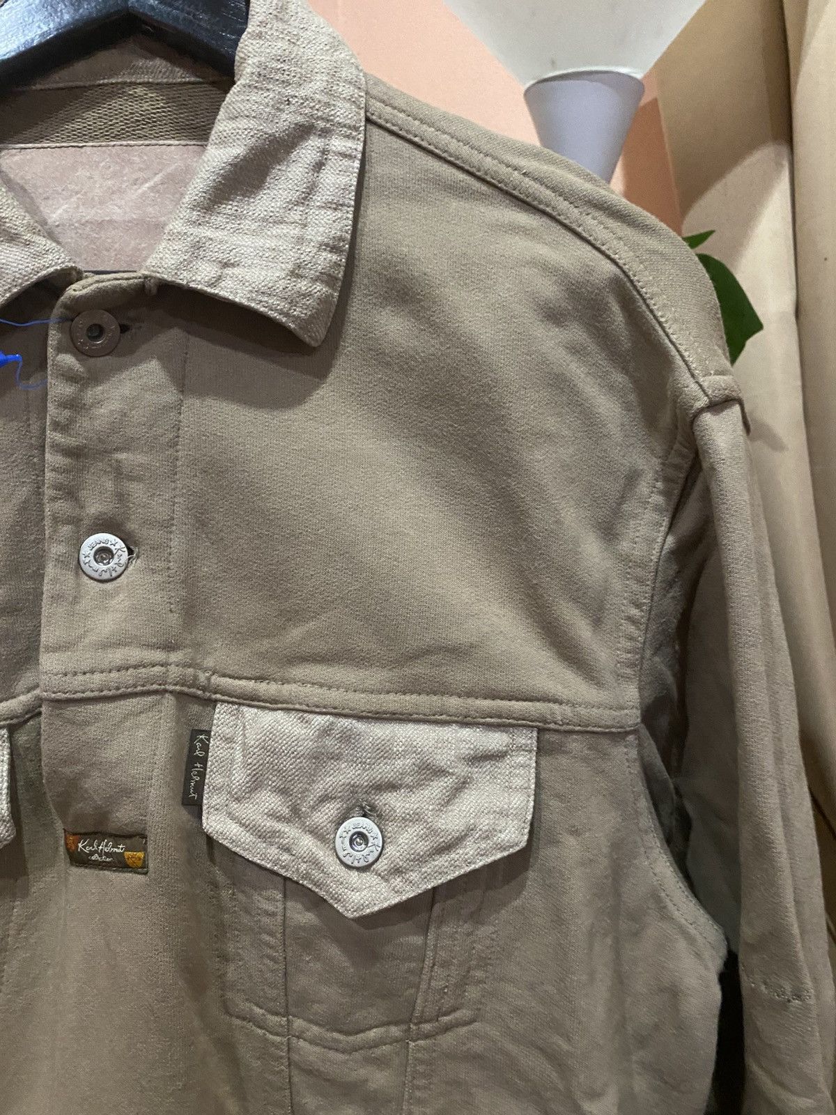 Karl Helmut × Pink House Karl Helmut x Pink House Japan Beige Utility Work Jacket Size US M / EU 48-50 / 2 - 6 Thumbnail