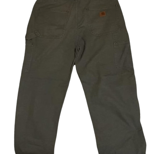 Carhartt Carhartt Double Knee Work Pants Men’s Size L 32 Olive Green Size US 32 / EU 48 - 3 Thumbnail