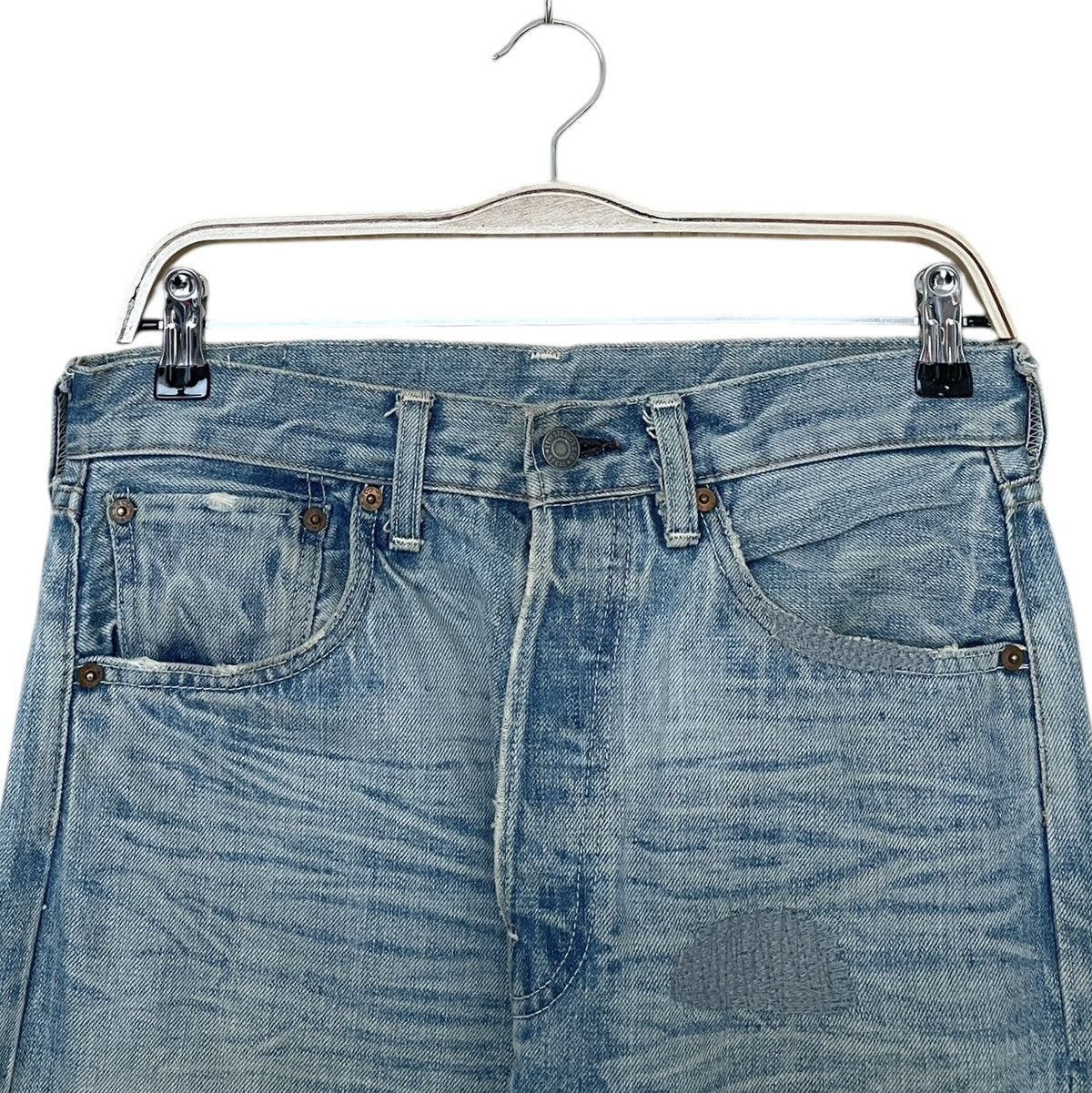 Levi's × Vintage Vintage Brand Levi’s 501 Made in Usa Jeans 1990s Size US 32 / EU 48 - 7 Thumbnail