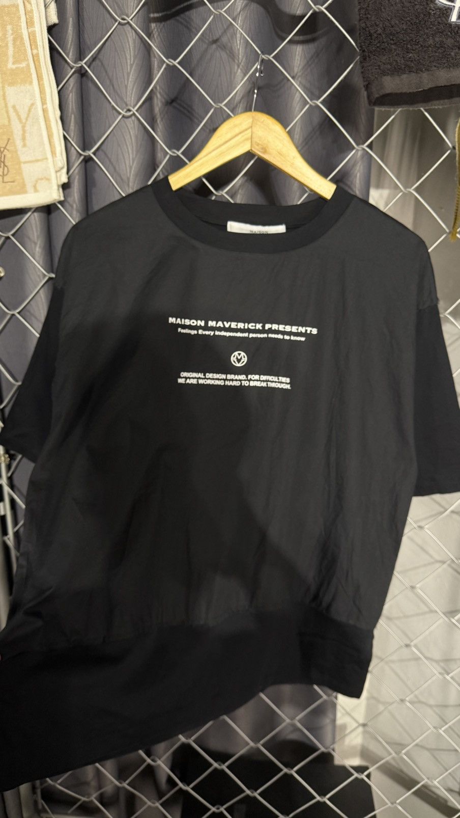 Other MAISON MAVERICK PRESENTS LOGO BIG PRINT Size US L / EU 52-54 / 3 - 3 Thumbnail