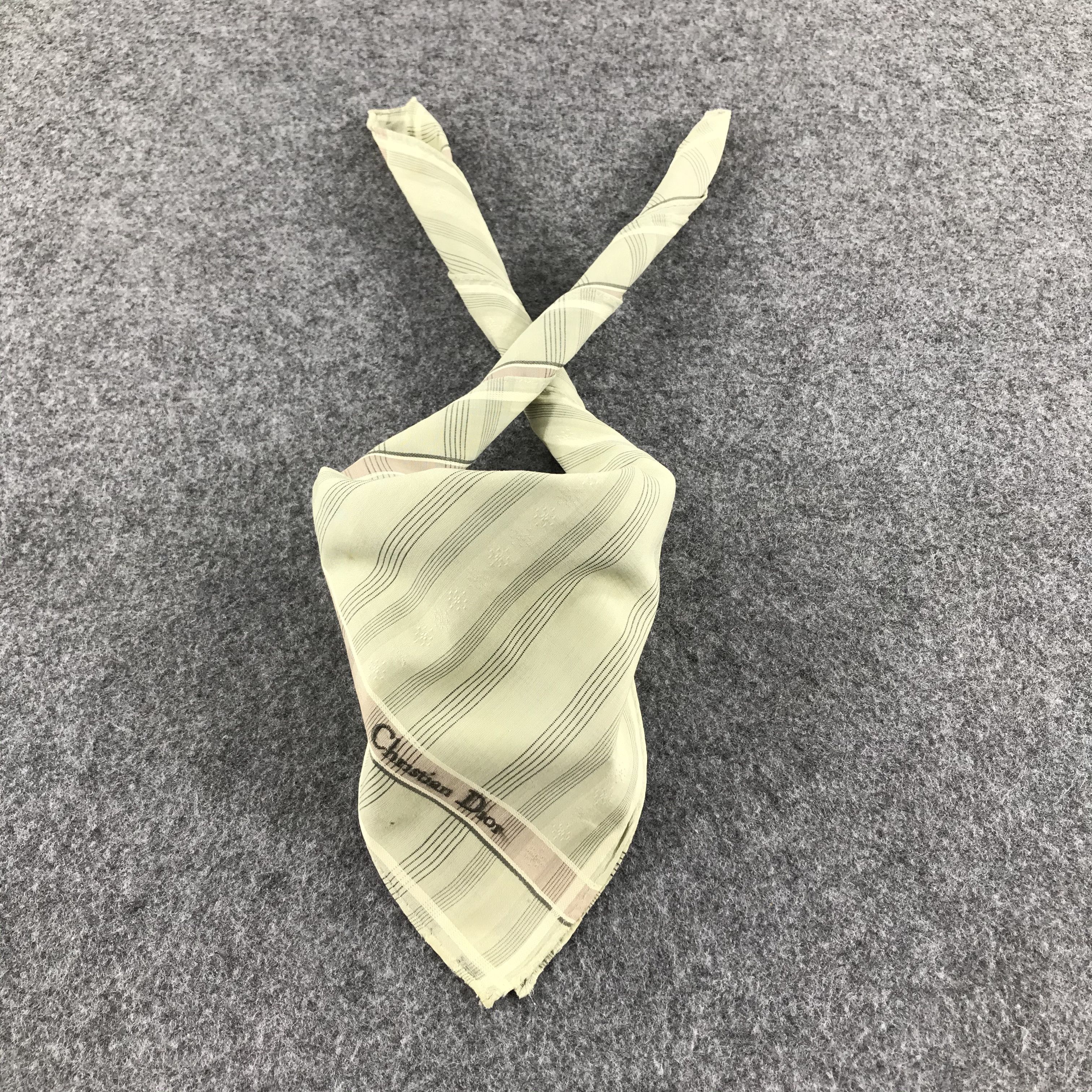Christian Dior Monsieur Christian Dior Handkerchief Neckerchief Bandana H468 Size ONE SIZE - 1 Thumbnail
