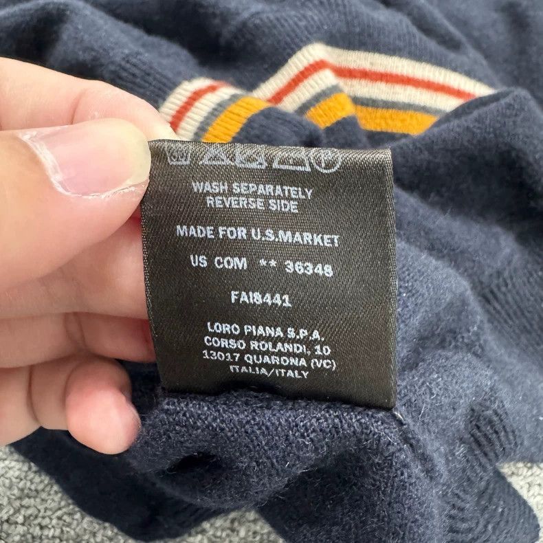 Loro Piana LORO PIANA Wool sweater Size US L / EU 52-54 / 3 - 4 Thumbnail