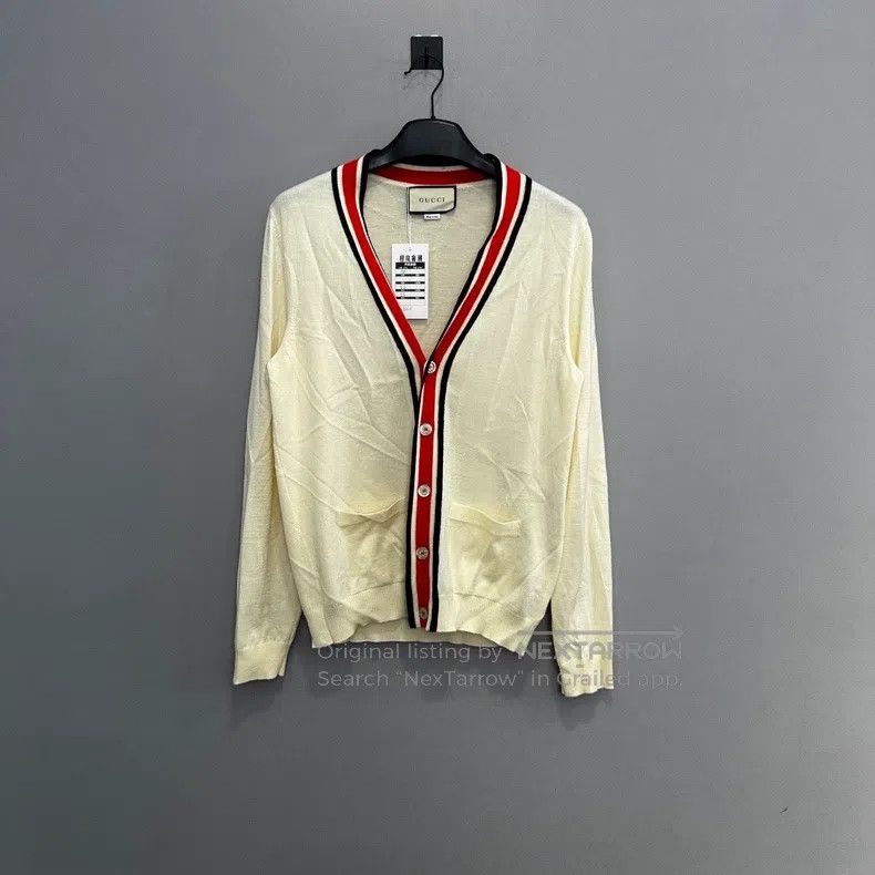 Gucci Gucci Wool Knitted Cardigan coat Size M / US 6-8 / IT 42-44 - 1 Thumbnail