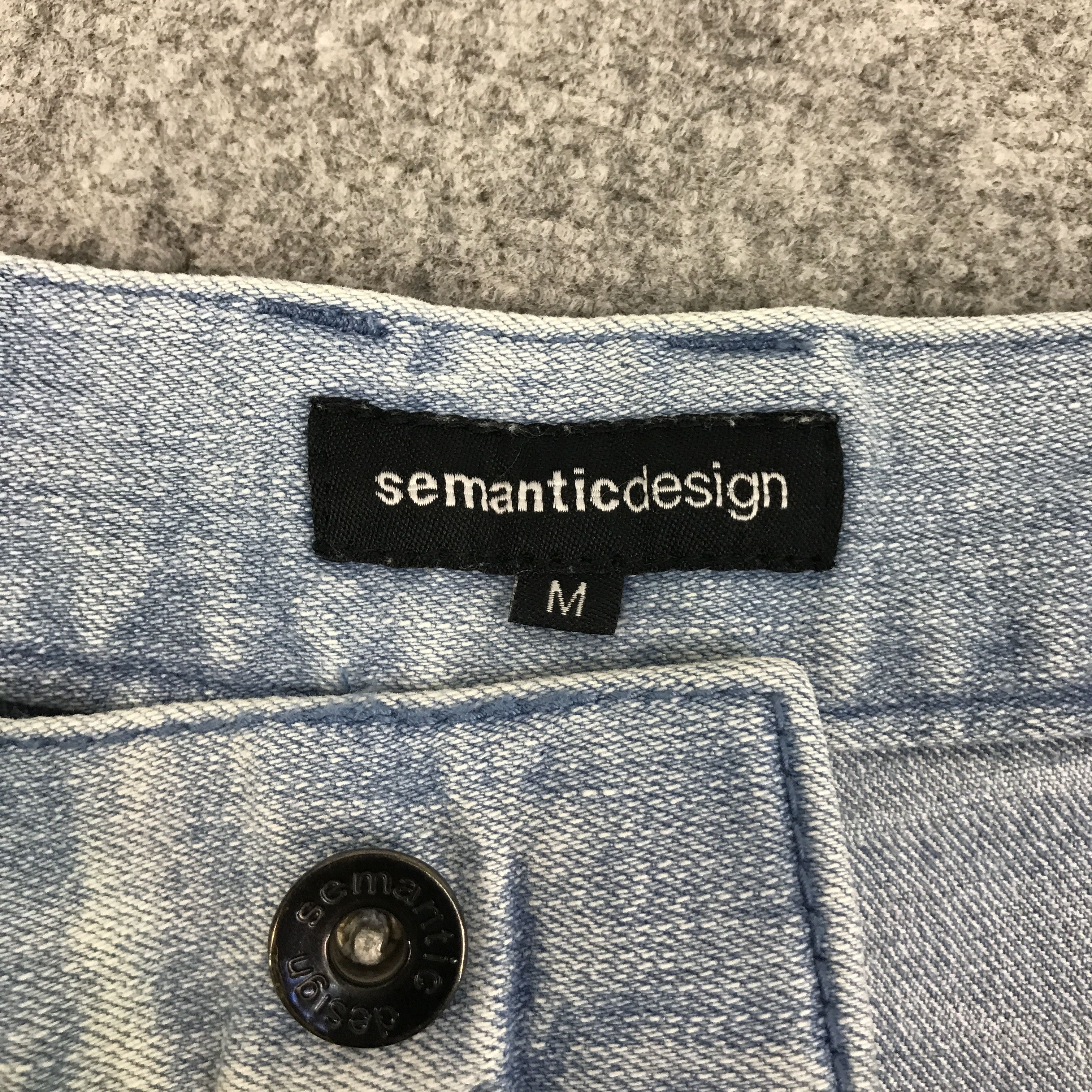 Japanese Brand × semanticdesign Japan🔥semantic design skinny design light denim jeans Size US 30 / EU 46 - 8 Thumbnail