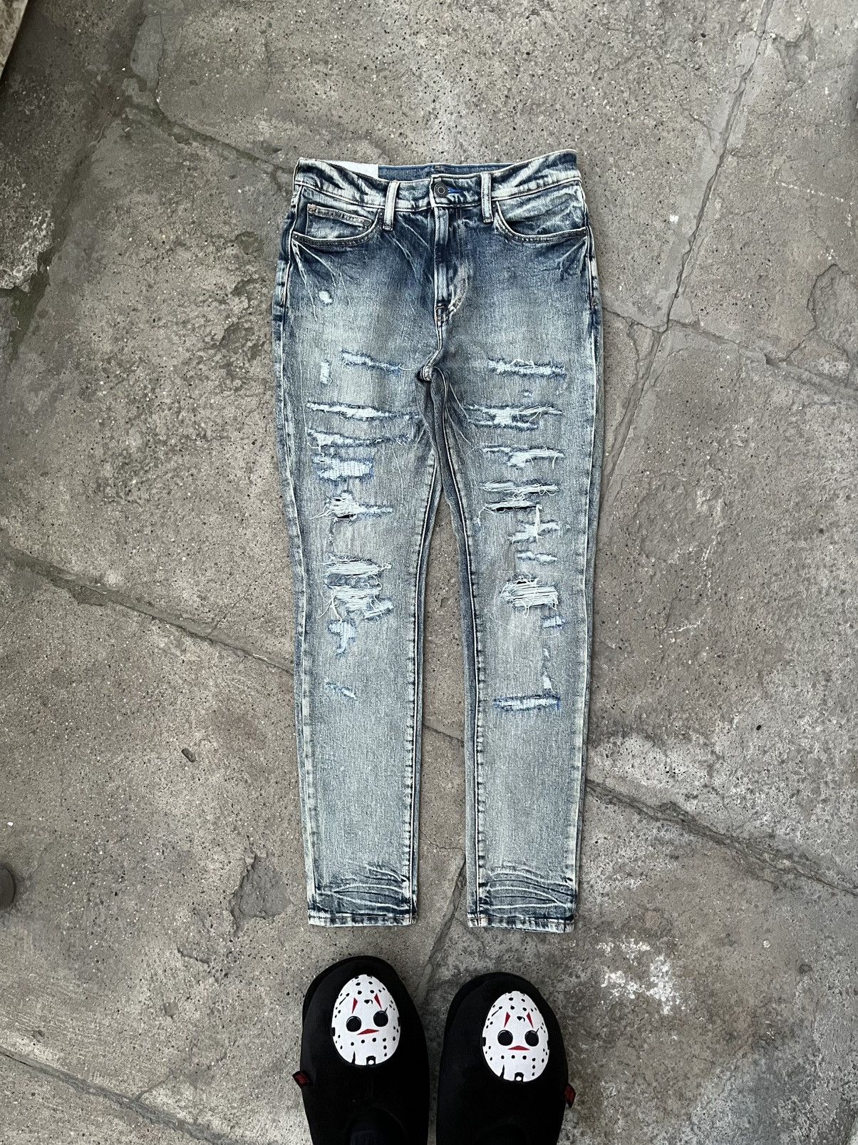 Vintage Vintage (Amiri Style) H&M Jeans Size US 31 - 1 Thumbnail