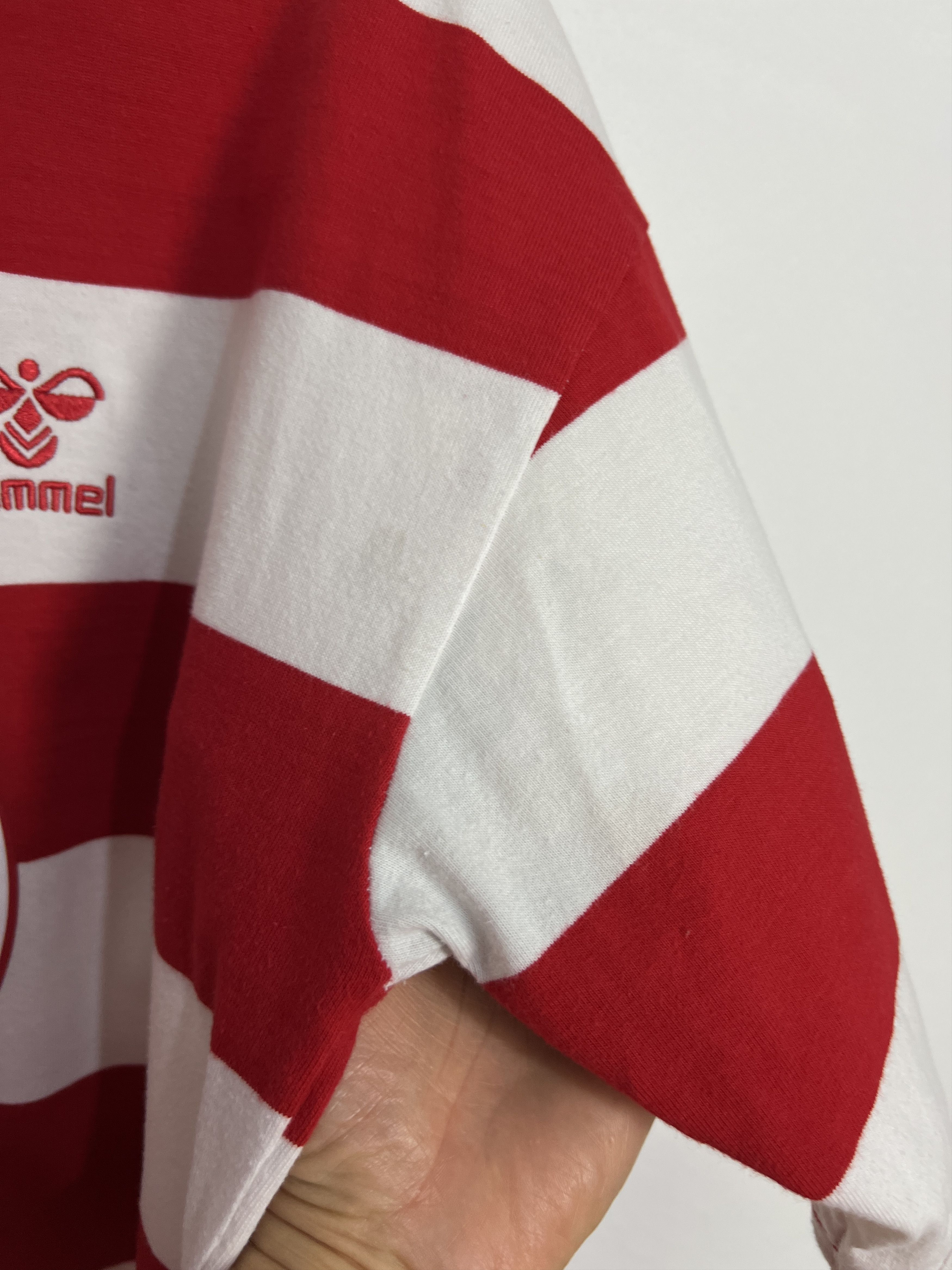 Hummel Denmark Football Shirt Soccer National Team Jersey Trikot Size US L / EU 52-54 / 3 - 4 Thumbnail