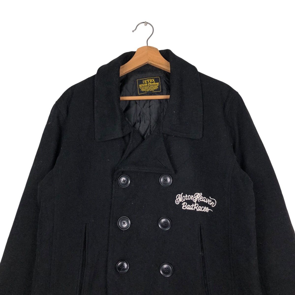 Japanese Brand Double Collar Wool Jacket Punk Design Motor Heaven BadRacer Size US M / EU 48-50 / 2 - 4 Thumbnail