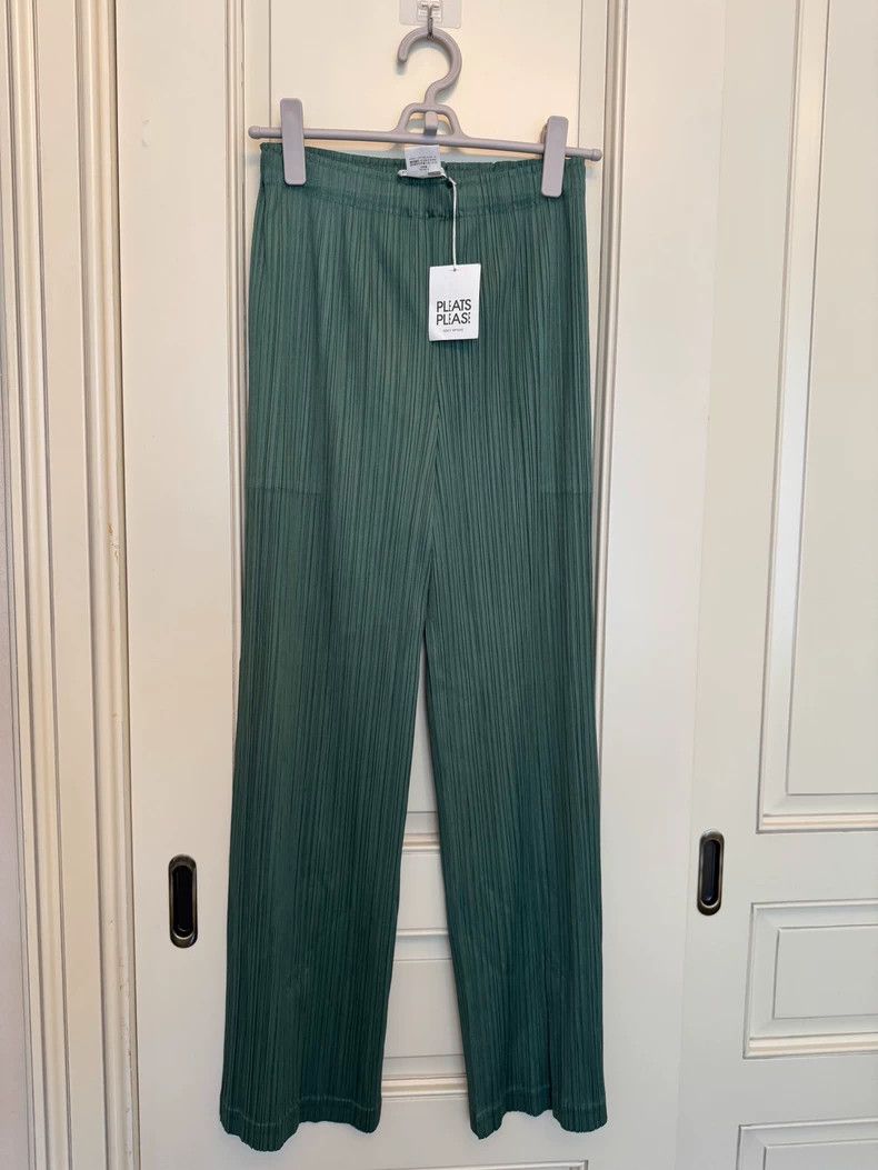 Issey Miyake issey miyake size:3 Green trousers Size 42" / US 20 - 2 Thumbnail