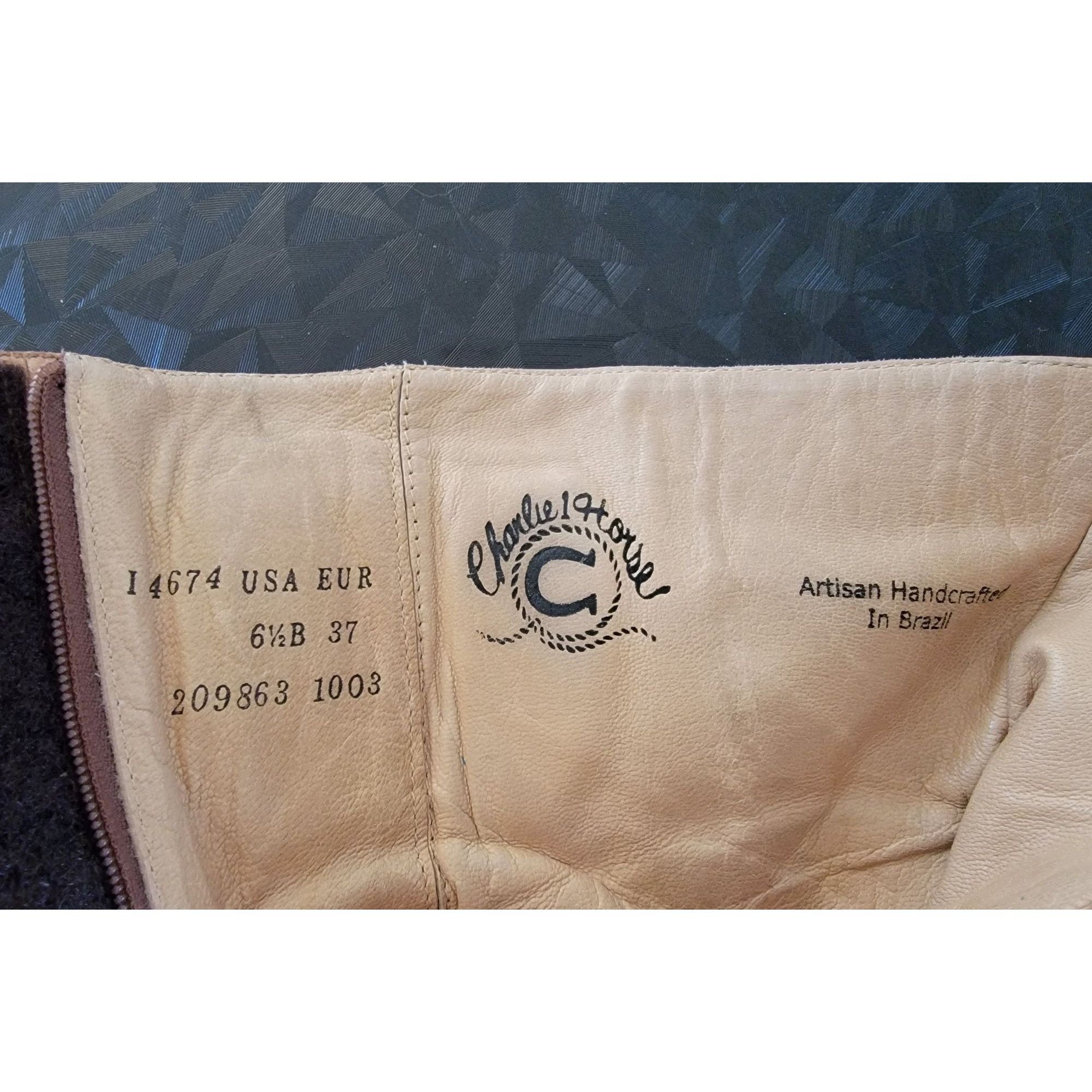 Lucchese RARE DISCONTINUED | Charlie 1 Horse by Lucchese Artisan Hand Size US 6.5 / IT 36.5 - 5 Thumbnail