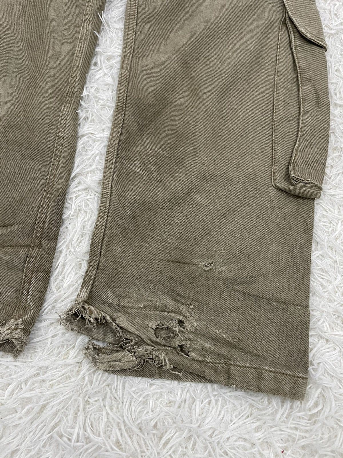 Zara Multi Big Cargo Pockets Zara Baggy Flair Pants Size US 32 / EU 48 - 10 Thumbnail