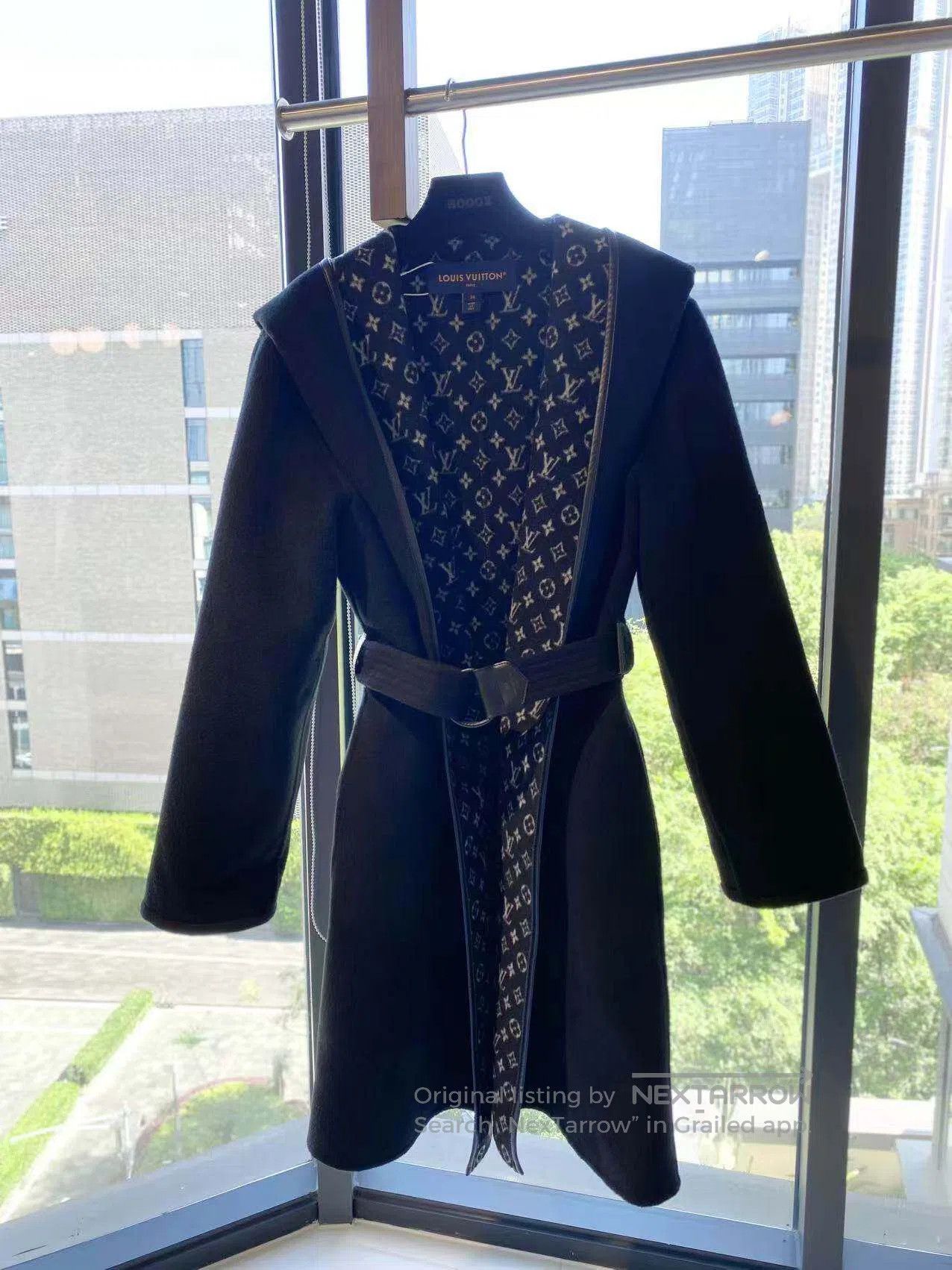 Louis Vuitton Louis Vuitton Black Mini Monogram Bathrobe Coat| Size 4XL / US 24-26 - 2 Thumbnail