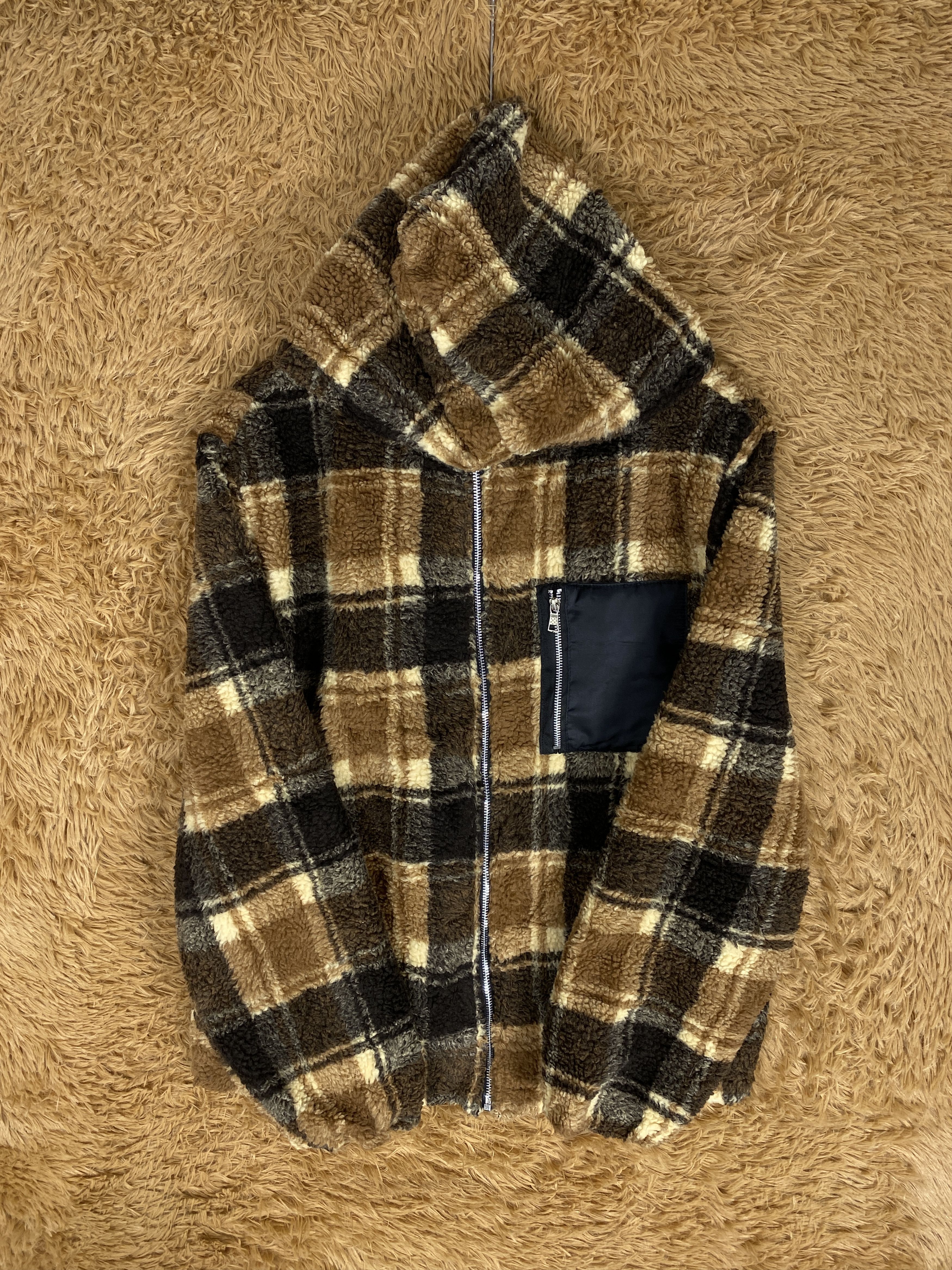 Lumberjack × Shein Shein Checked Hoodie Fleece Jacket Size US L / EU 52-54 / 3 - 3 Thumbnail