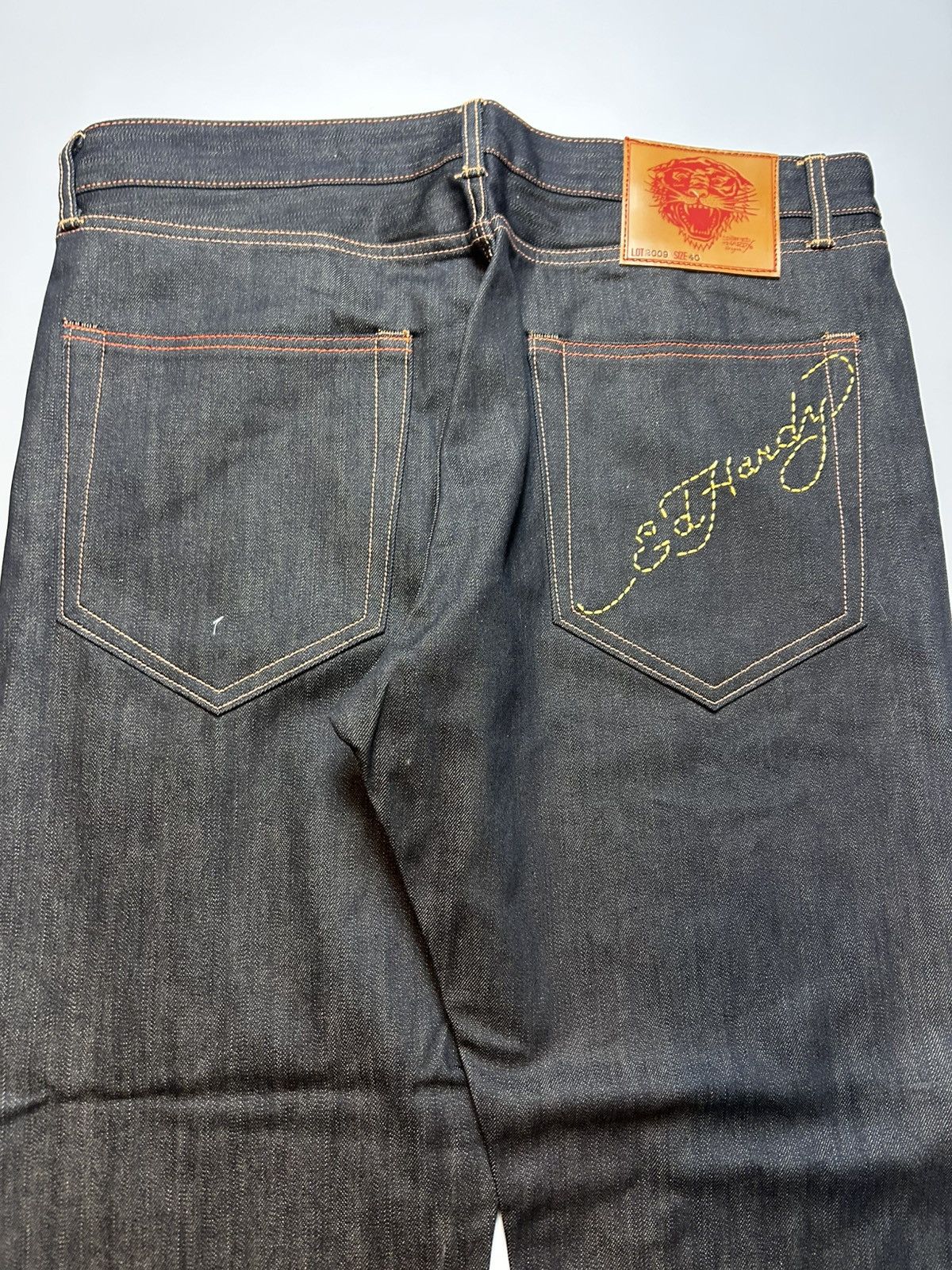 Ed Hardy Ed Hardy 2009 Denim Jeans Raw denim Size US 40 / EU 56 - 7 Thumbnail