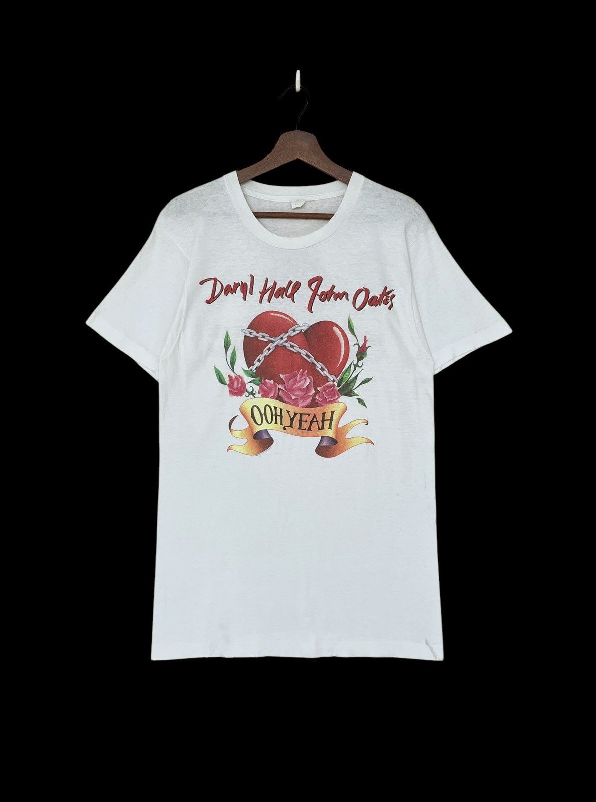 Band Tees × Vintage Vintage Daryl Hall & John Oates T-shirts 1980s Size US M / EU 48-50 / 2 - 1 Thumbnail