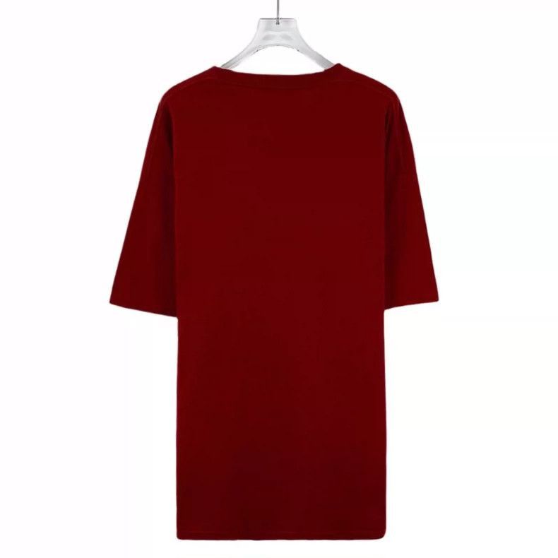 Balenciaga Balenciaga Red Printed Cotton Short Sleeve TShirt-2505 Size US L / EU 52-54 / 3 - 2 Thumbnail