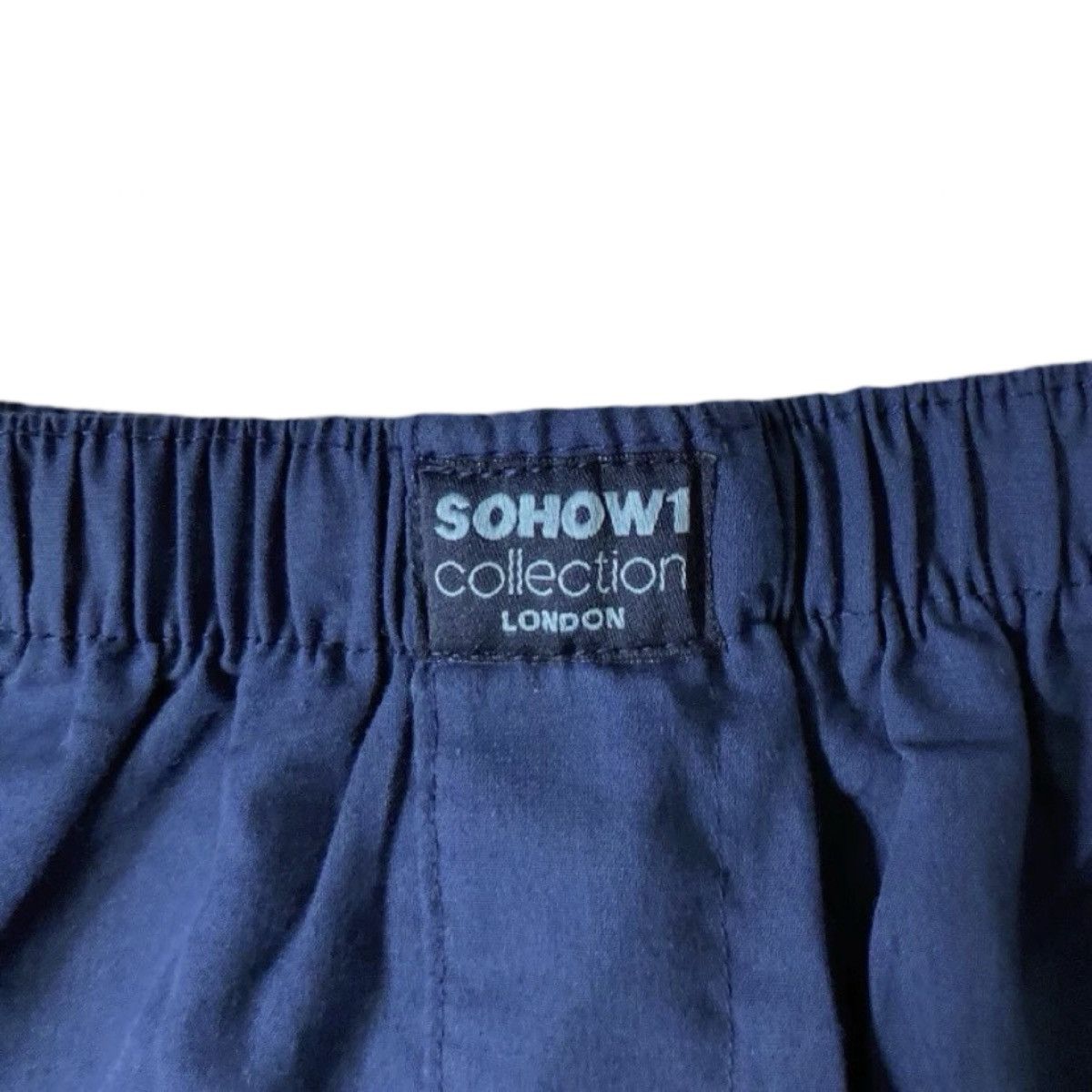 Other Sohow1 Collection London Men’s Blue Boxers Size Large Size 36 - 3 Thumbnail
