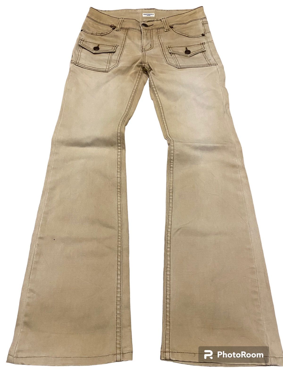 Hysteric Glamour × Japanese Brand × Tornado Mart Flare jeans honeysuckle rose boot cut Size 29" - 1 Thumbnail