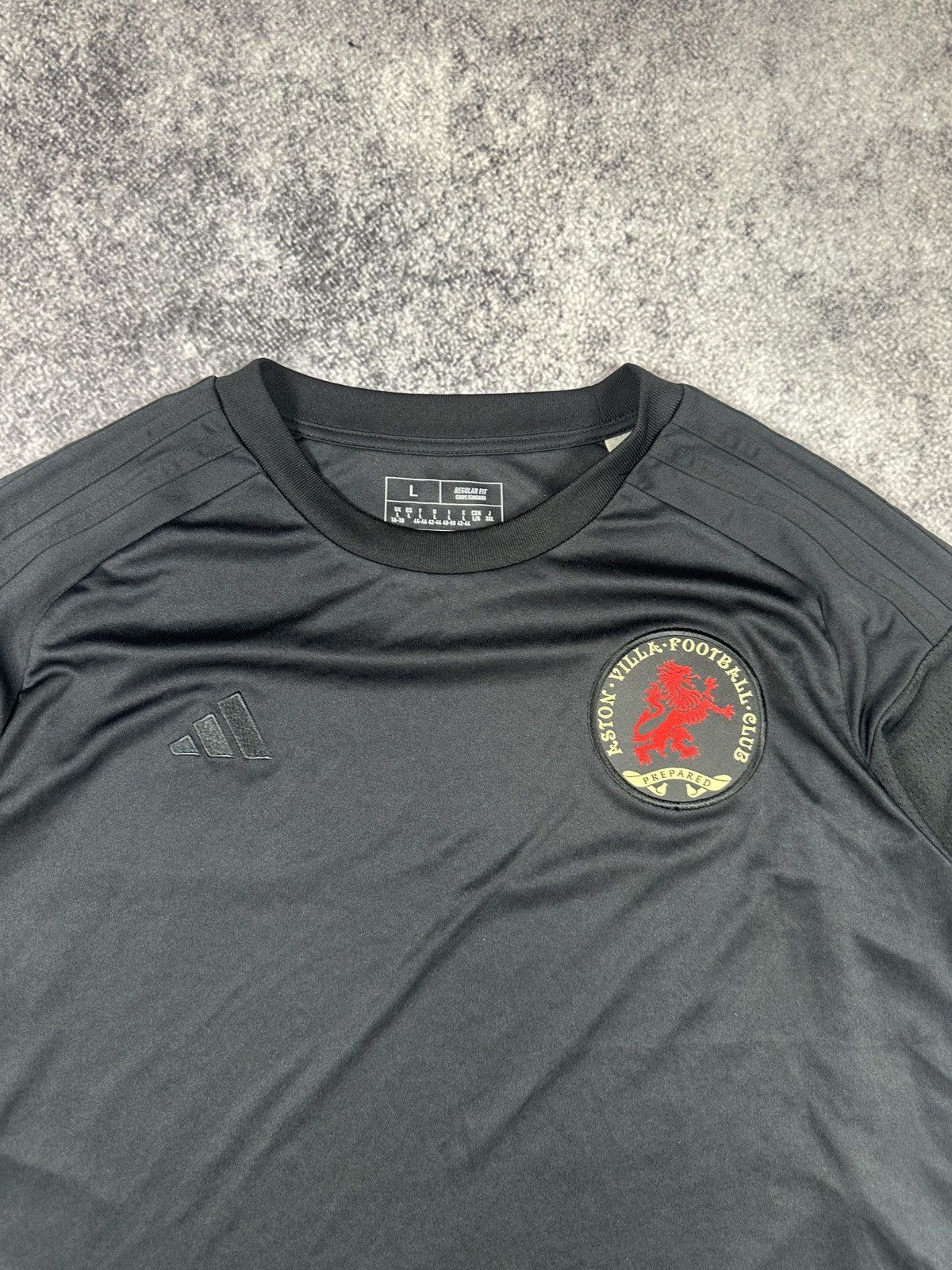 Adidas Adidas Aston Villa Black Soccer Jersey Streetwear Rare L Size US L / EU 52-54 / 3 - 3 Thumbnail