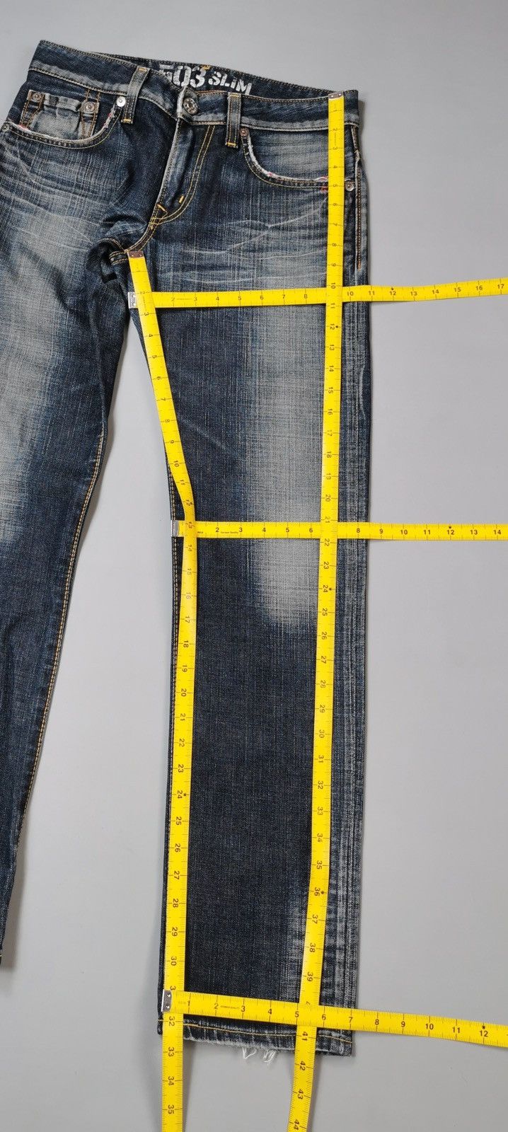 Edwin Edwin 503 Slim Denim Jeans Size US 31 - 10 Thumbnail