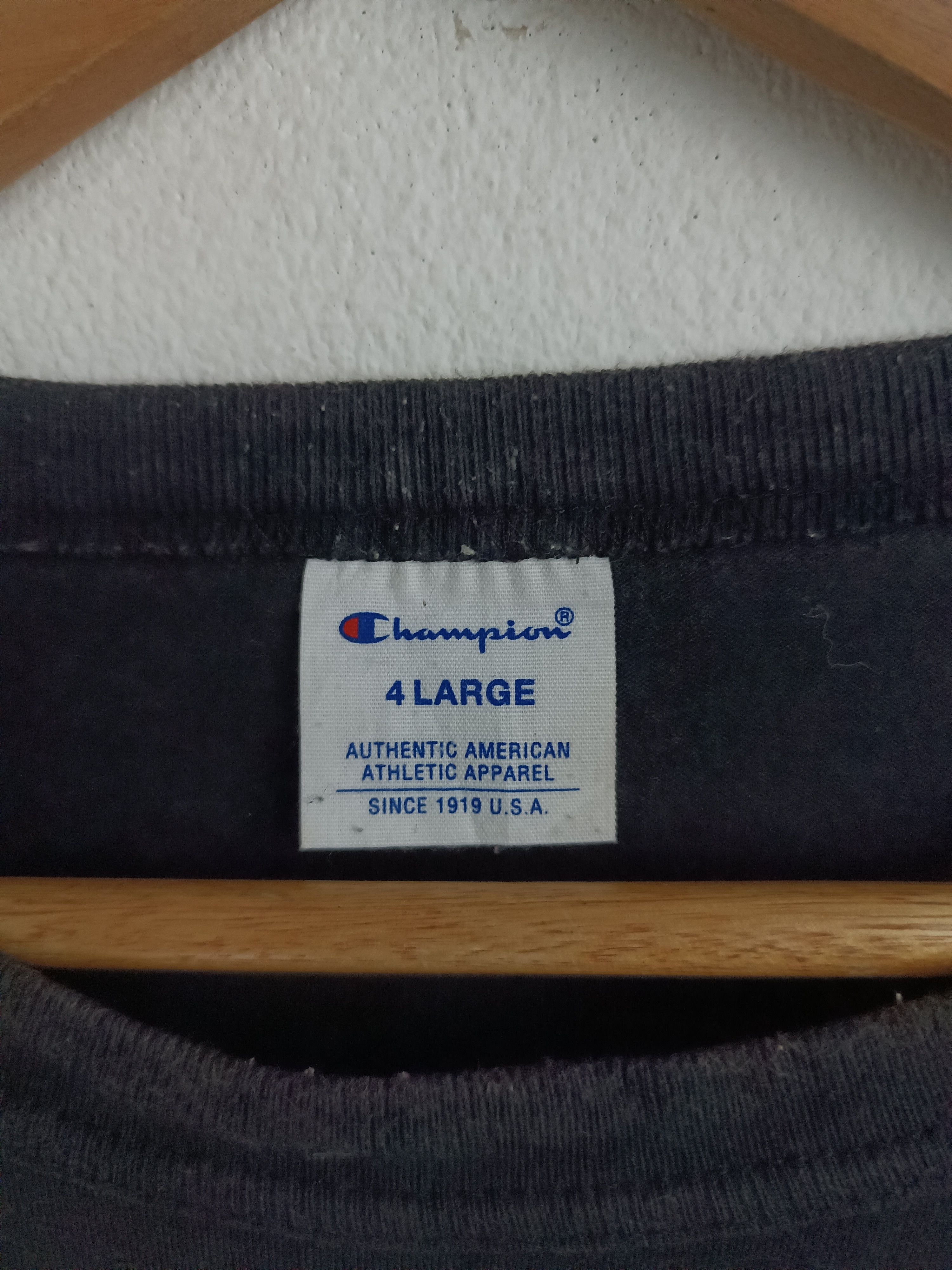 Champion VINTAGE CHAMPION CLASSIC SPELLOUT LOGO TEE Size US XL / EU 56 / 4 - 8 Thumbnail