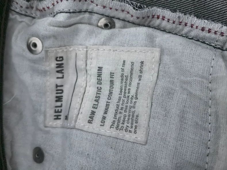 Helmut Lang Helmut Lang Helmut Lang Rare Black Denim Pants-2507 Size US 30 / EU 46 - 4 Thumbnail