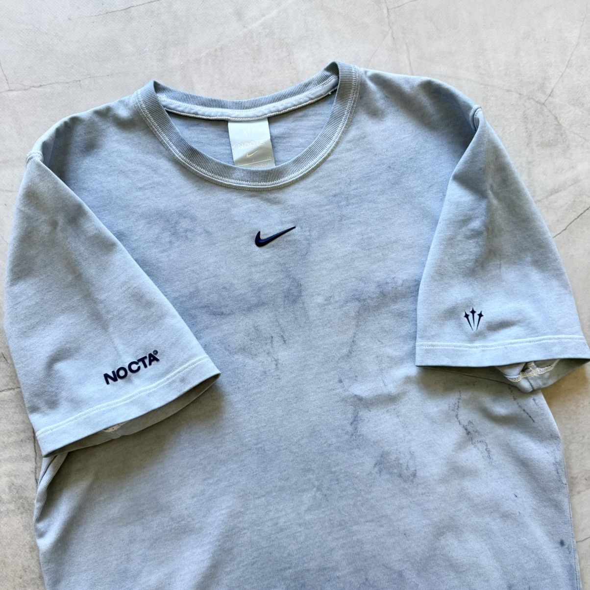NOCTA × Nike Nike Nocta Drake Painted Big Logo T-Shirt Tee Y2K Size US S / EU 44-46 / 1 - 7 Thumbnail
