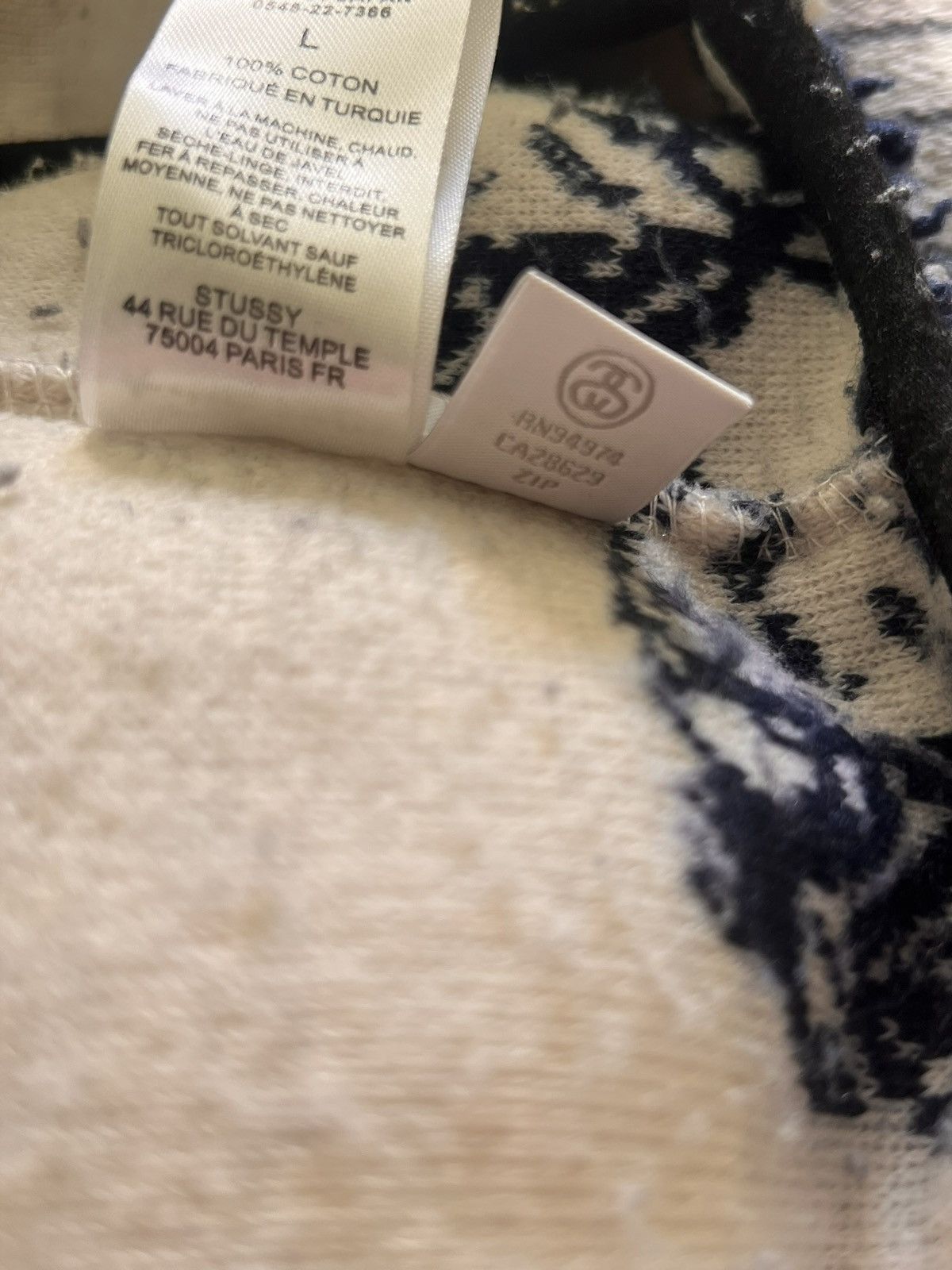 Stussy Stussy Jacket jacquard Size US L / EU 52-54 / 3 - 5 Thumbnail