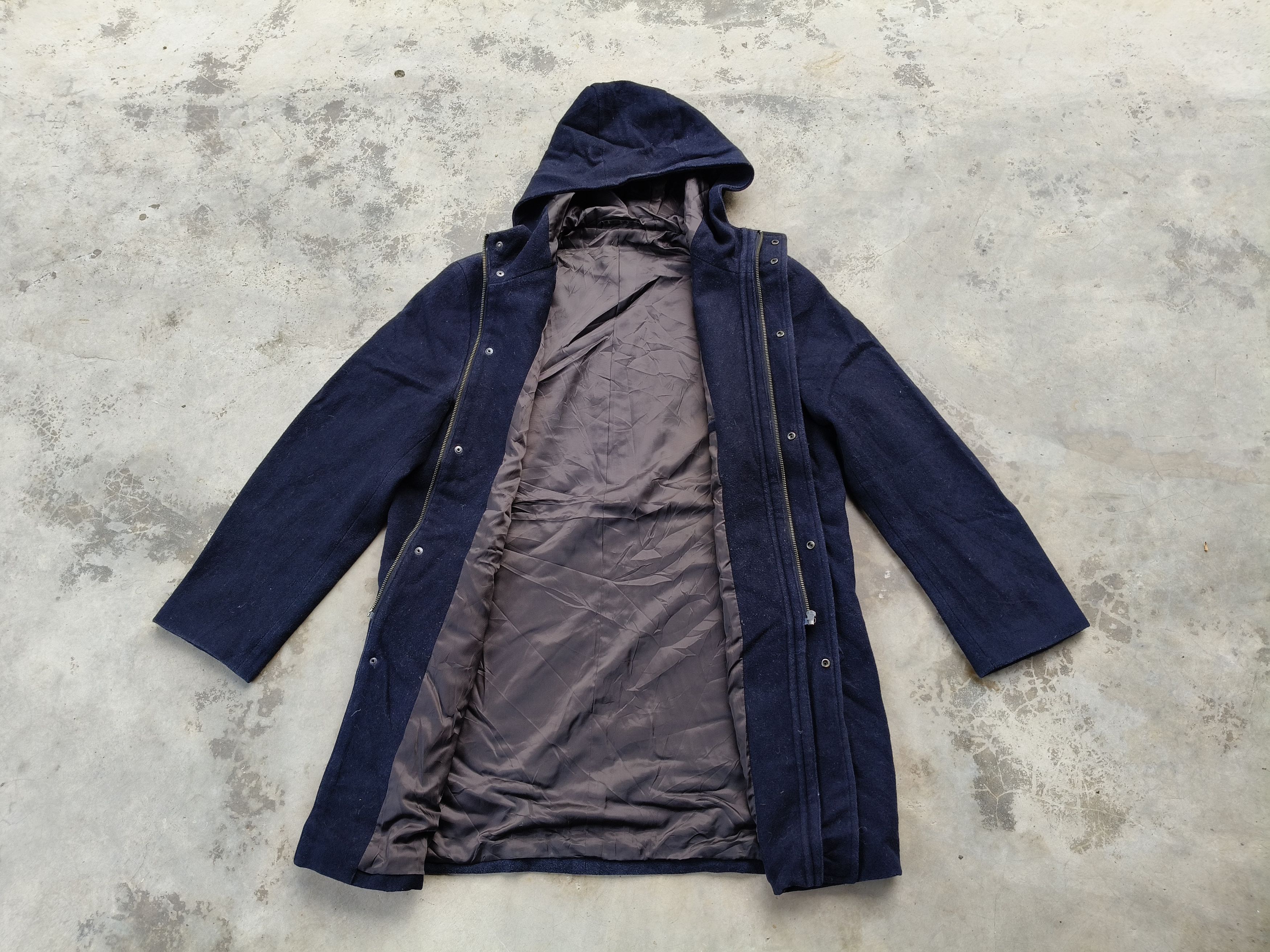 GU GU Wool zipper Long Coat Size US L / EU 52-54 / 3 - 7 Thumbnail