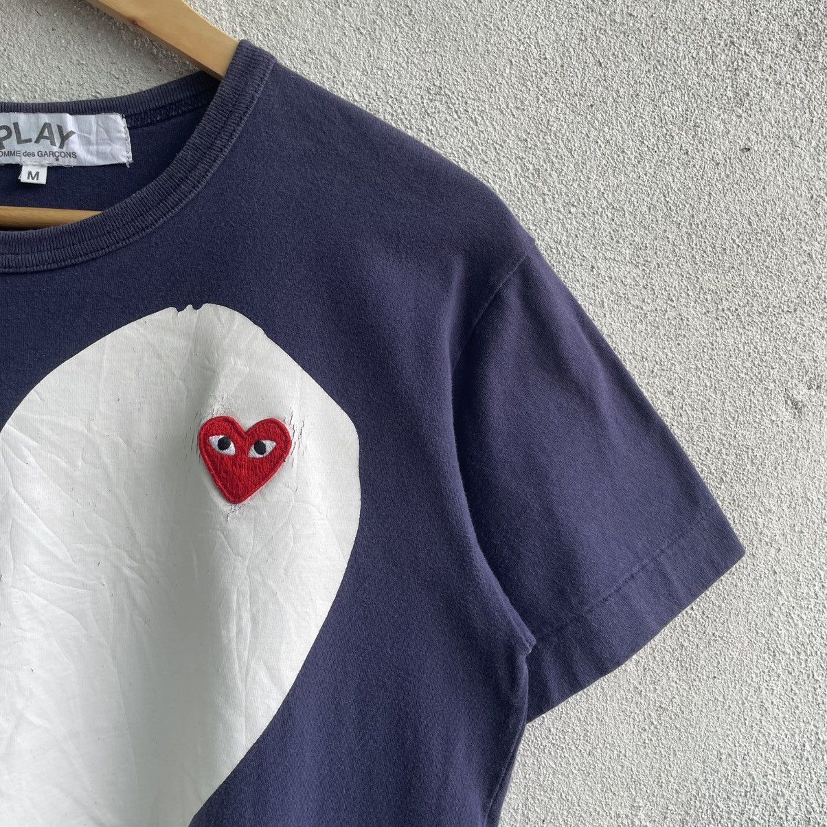Comme des Garcons × Comme des Garcons PLAY Comme des Garcons Play Tee Shirt Size US M / EU 48-50 / 2 - 2 Thumbnail