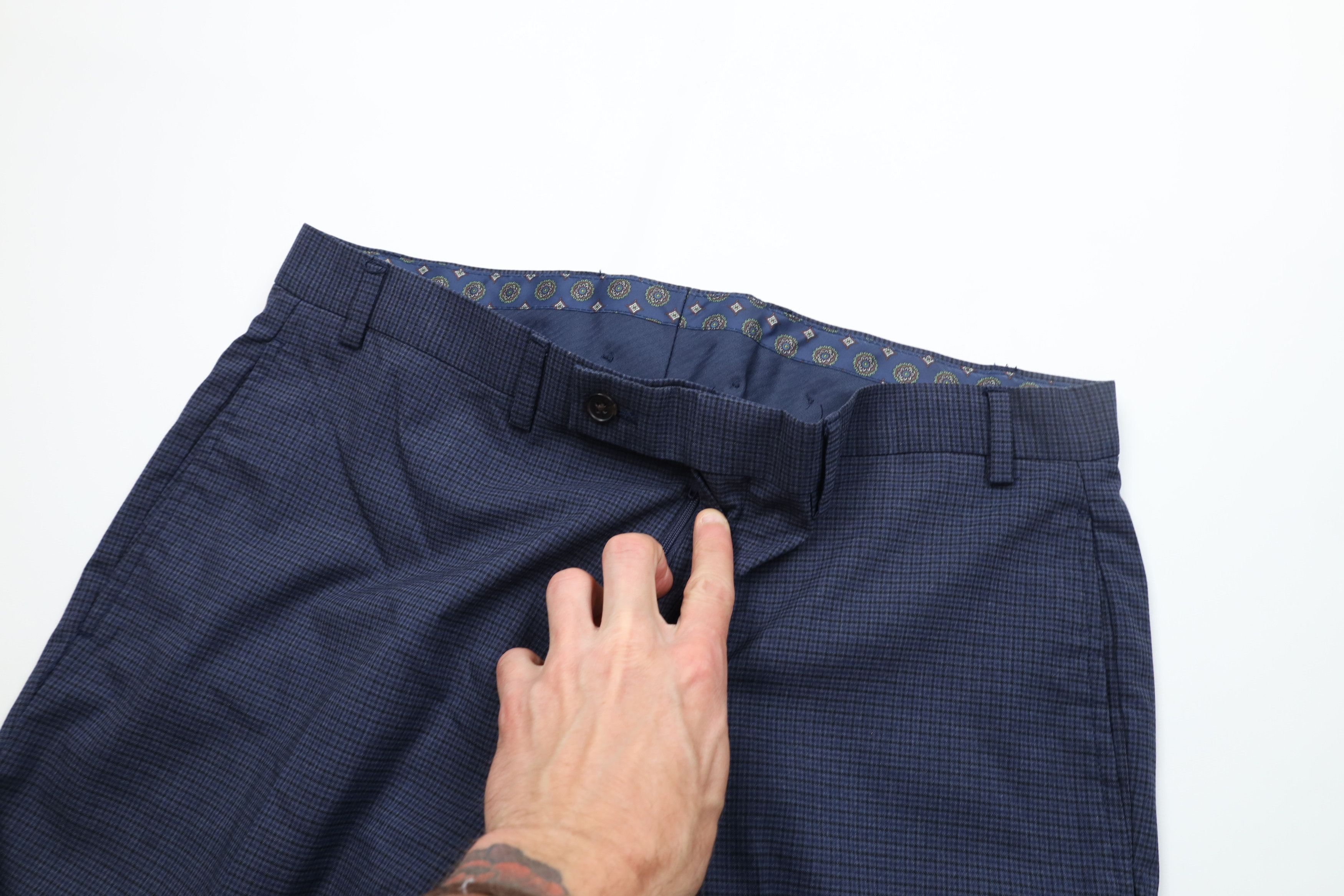 Ralph Lauren Vintage Ralph Lauren Stretch Straight Leg Chino Pants Plaid Size US 36 / EU 52 - 6 Thumbnail