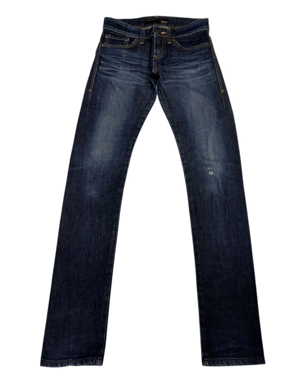 Edwin × If Six Was Nine × Le Grande Bleu (L.G.B.) 🔥EDWIN 503Zero Slim Skinny Blue Denim Jeans Size 27" / US 4 / IT 40 - 1 Thumbnail