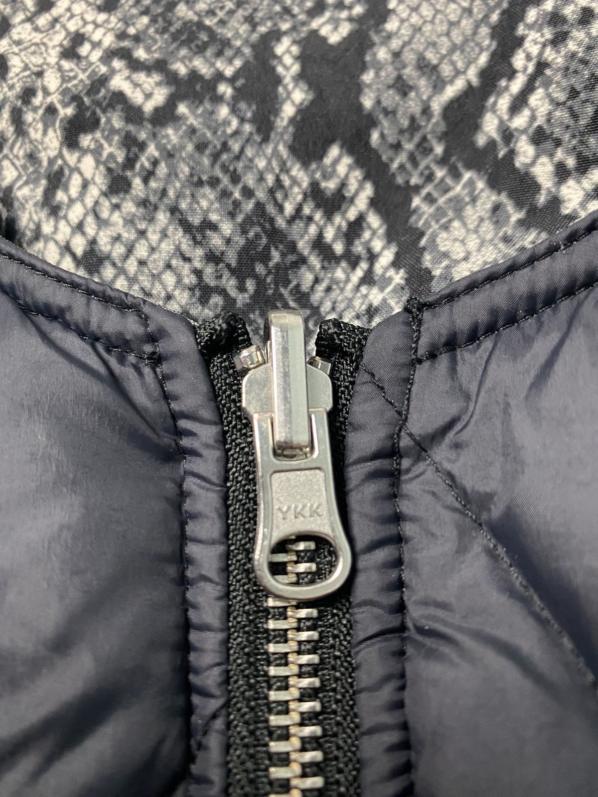 Stussy Stüssy Python Reversible Down Vest Navy Quilted Size Medium Size US M / EU 48-50 / 2 - 9 Thumbnail