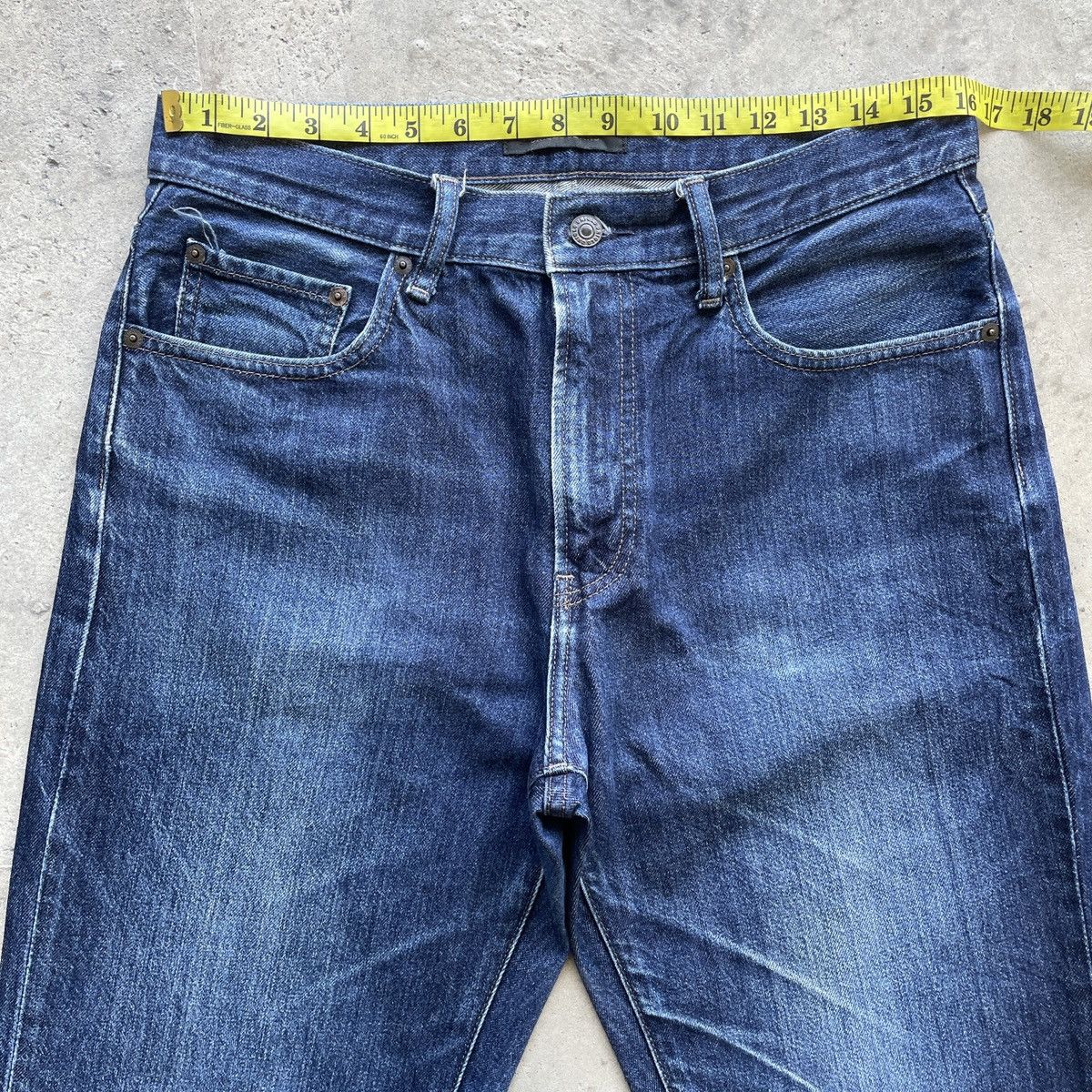 Japanese Brand Vintage Japanese Distressed Jeans Faded Denim Pants W32 Size US 32 / EU 48 - 5 Thumbnail