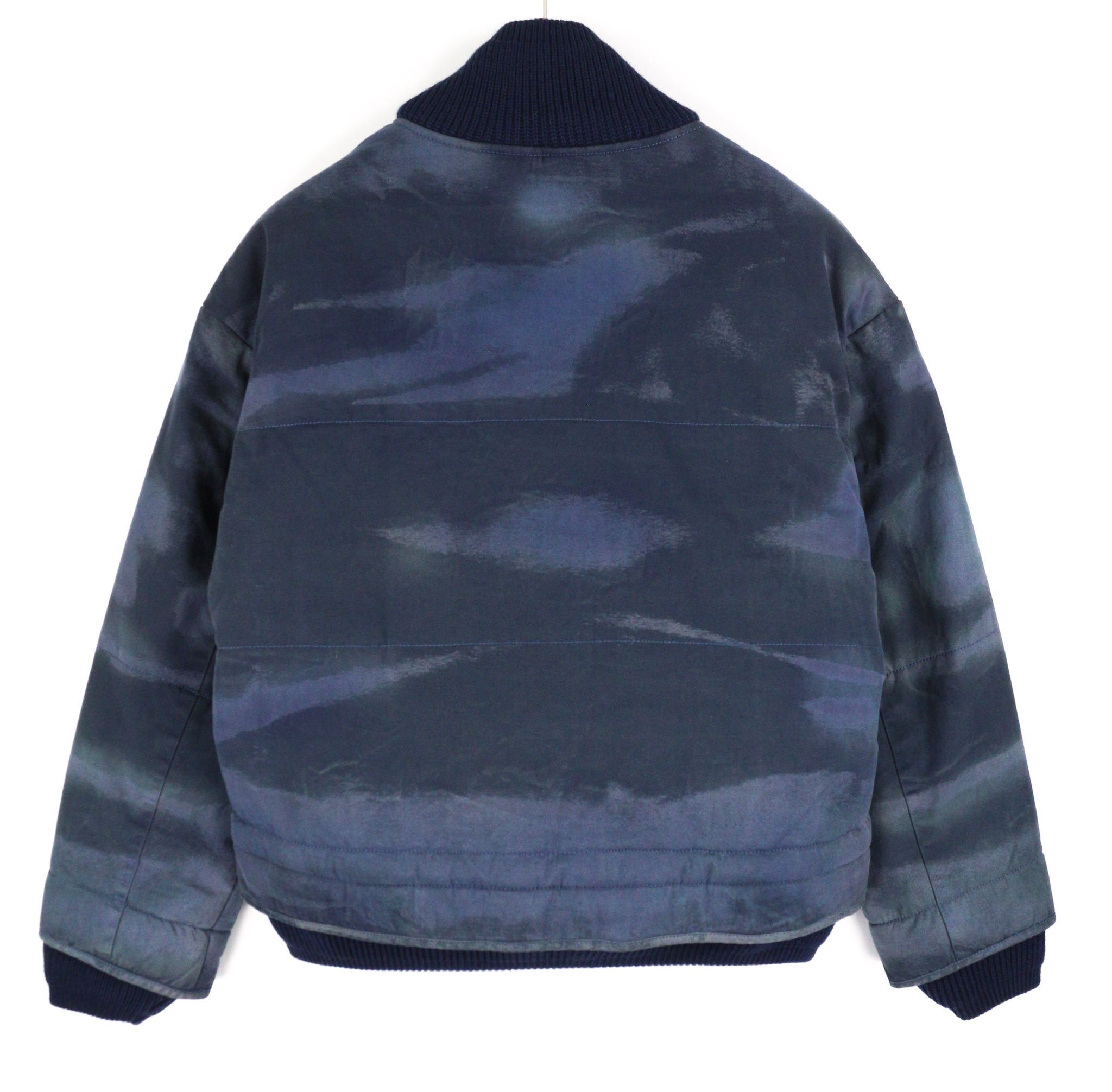 Diesel W-SPLEAK-A S Blue Washed Oversized Lined Jacket 81744 Size US S / EU 44-46 / 1 - 2 Thumbnail