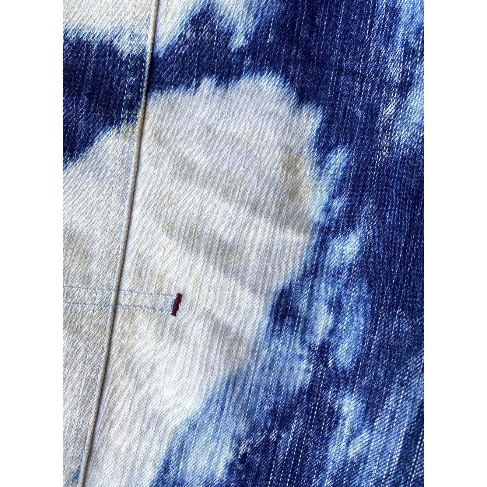 Phat Farm VINTAGE Phat Farm Baggy Long Shorts Size 40 Blue Denim Acid Wash 90s Hip Hop Mens Size US 40 / EU 56 - 4 Thumbnail