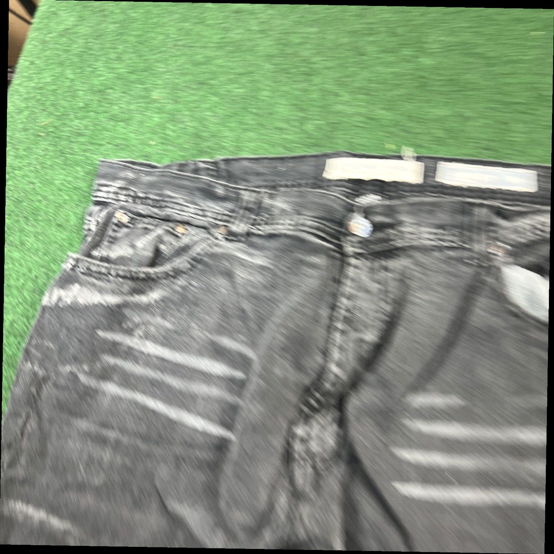 Jordan Brand Jordan Craig Collins Jeans Mens 44x30 ) Black Stretch Size US 44 / EU 60 - 4 Thumbnail