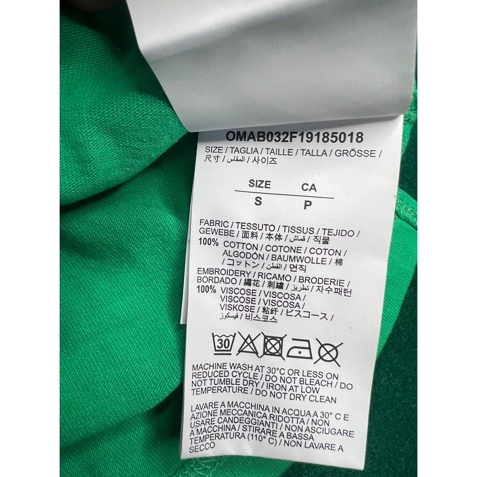 Off-White Off-White Public Television Oversized Long Sleeve T-shirt Size US S / EU 44-46 / 1 - 4 Thumbnail