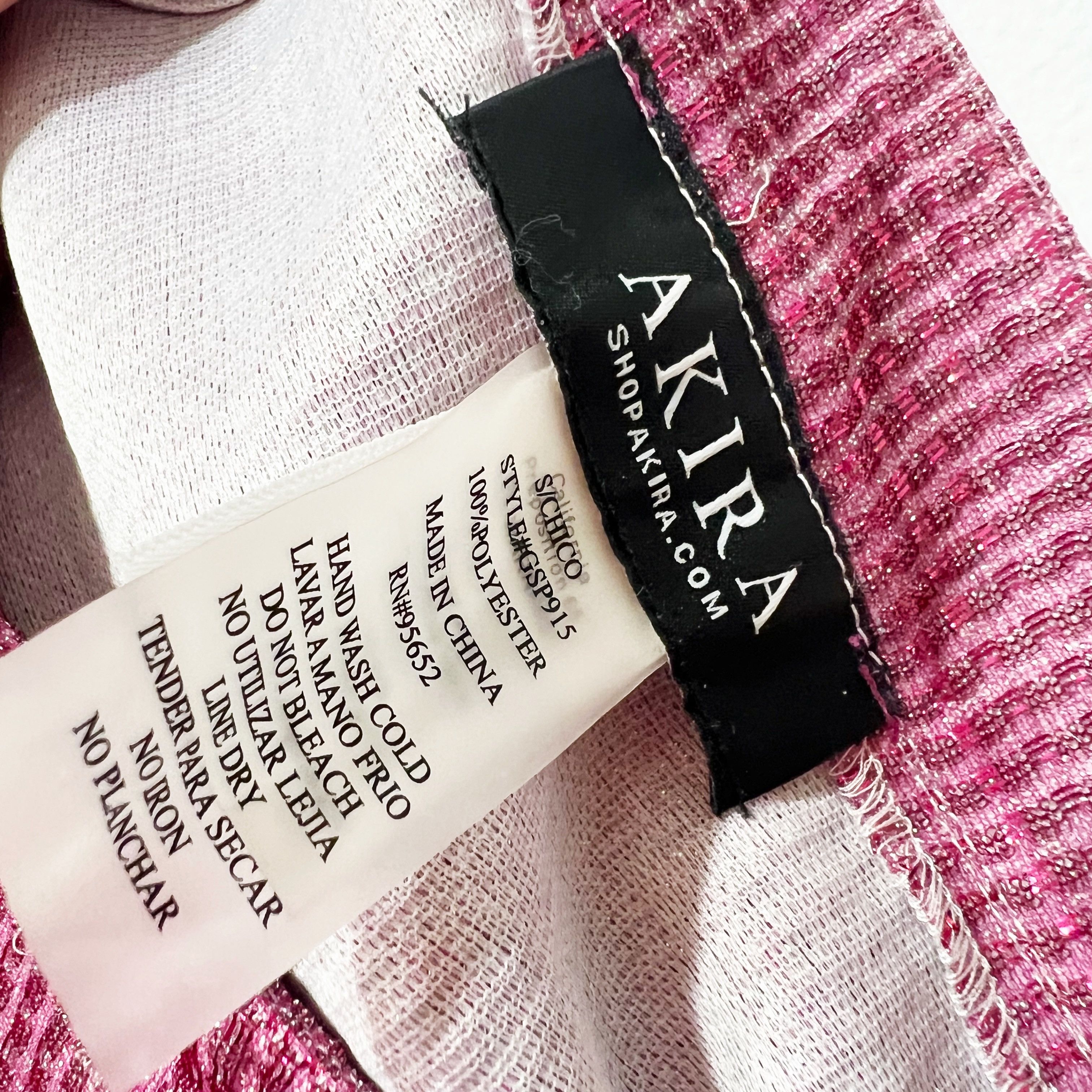 Akira Akira Women's Mid Rise Ankle Crop Pink Size 27" / US 4 / IT 40 - 2 Thumbnail