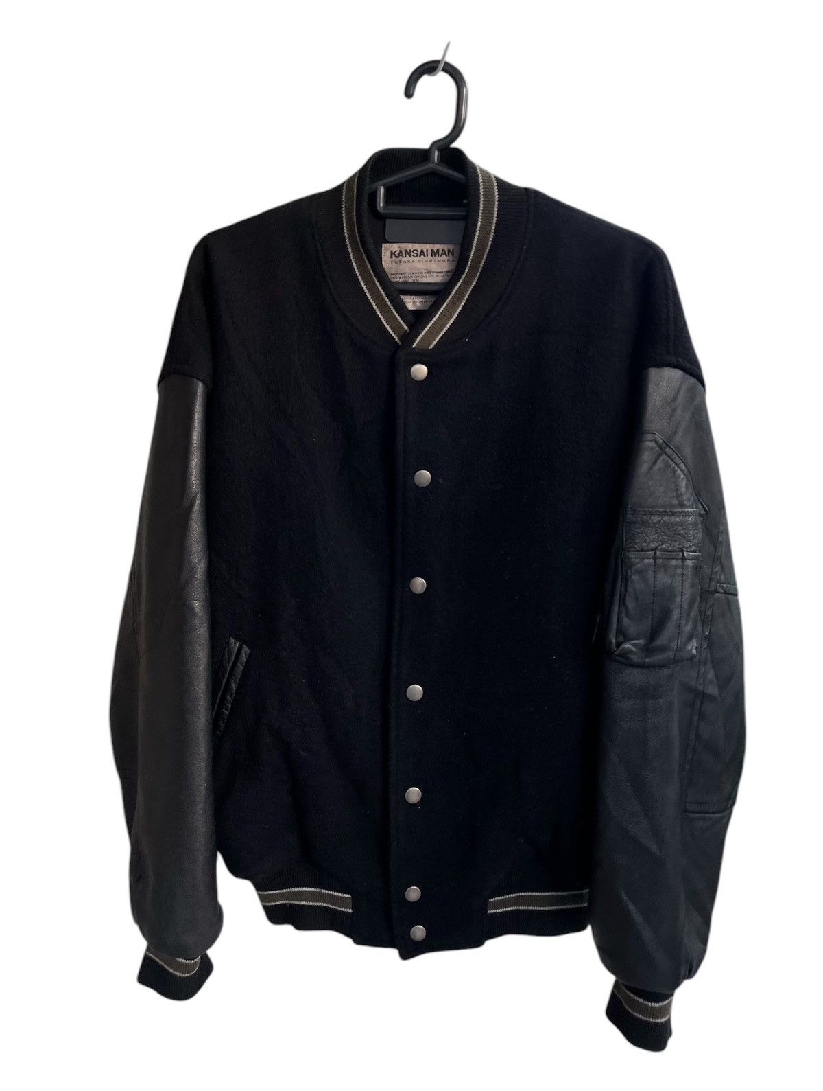 Kansai Yamamoto 90s KANSAI YAMAMOTO STADIUM JACKET VARSITY BOMBER JACKET Size US L / EU 52-54 / 3 - 3 Thumbnail
