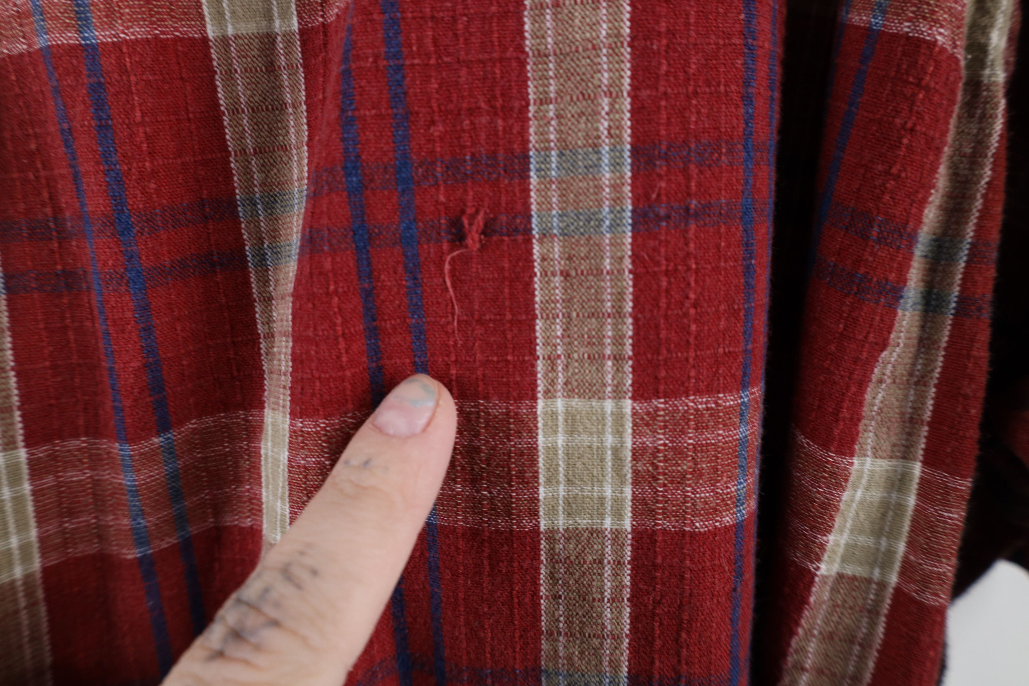Nautica × Vintage Vintage 90s Nautica Seer Sucker Short Sleeve Button Shirt Size US L / EU 52-54 / 3 - 10 Thumbnail