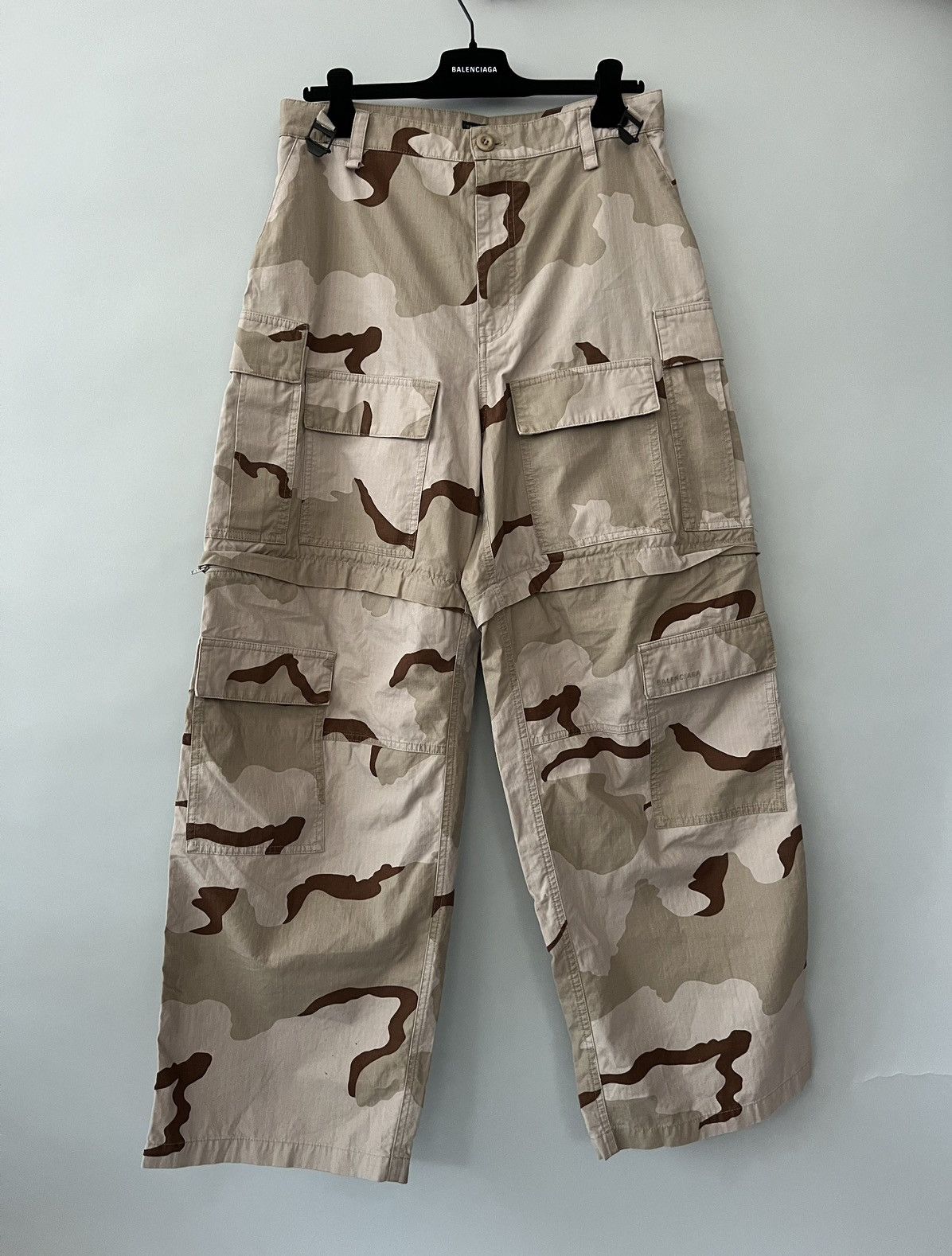 Balenciaga Balenciaga Large Camo Cargo Pants | Grailed