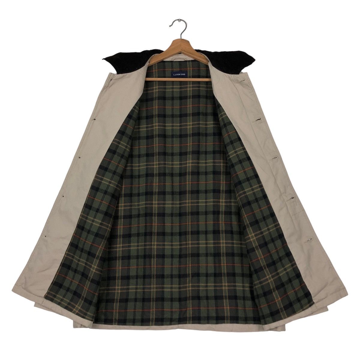 Japanese Brand Vintage Detroit Chore Jacket Lands’End Blanket LiningTartan Size US L / EU 52-54 / 3 - 13 Thumbnail