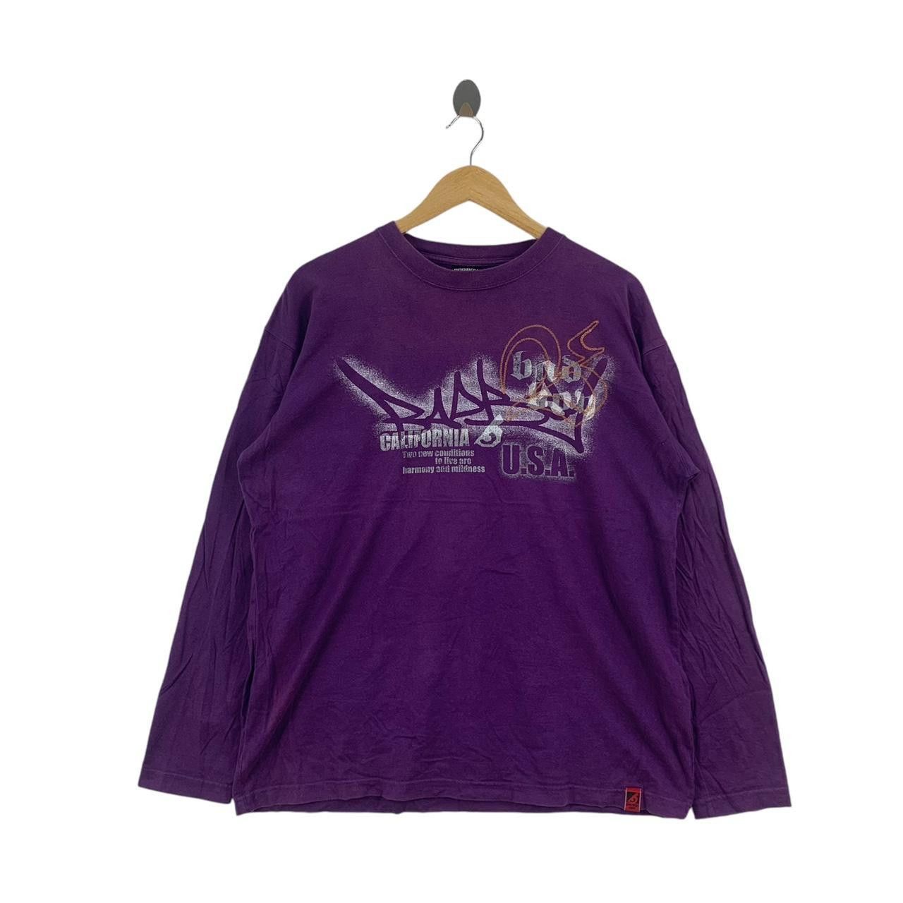 Vintage Vintage BAD BOY SKATEBOARD California Graffiti Tee Shirt Size US XXL / EU 58 / 5 - 1 Thumbnail