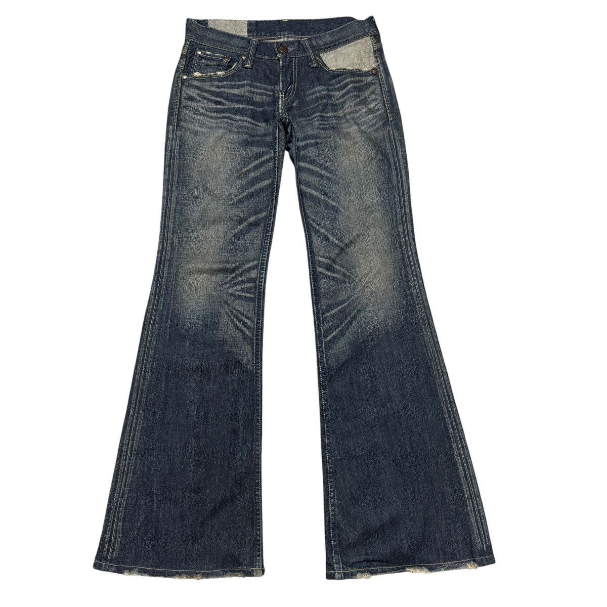 Levi's Vintage Levis Super Flare Jeans Low Rise Size 29" - 1 Thumbnail