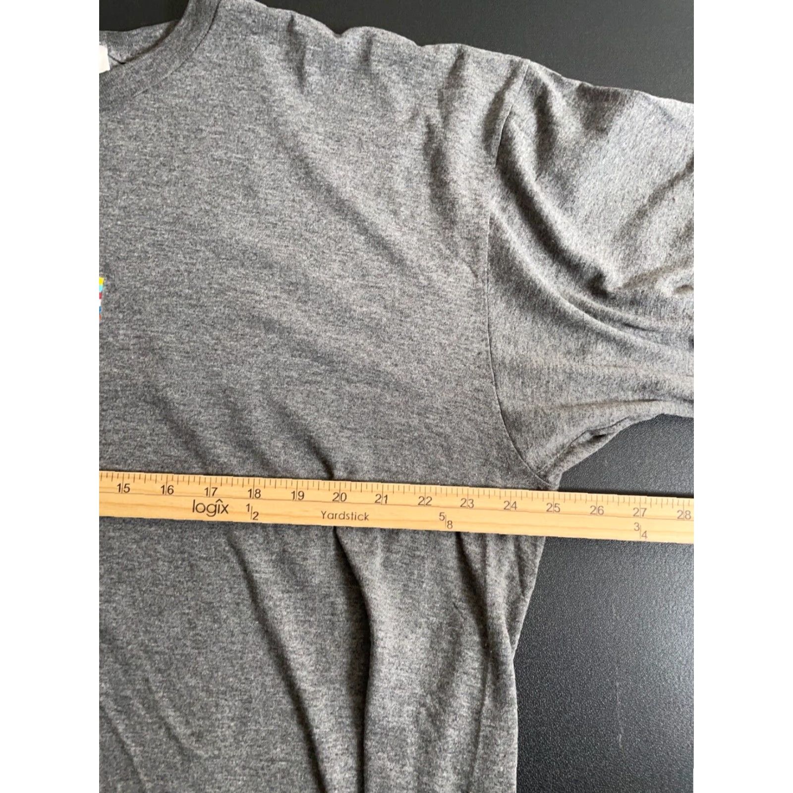 Nike VINTAGE Nike Soccer Print T-Shirt Adult XL Gray/White 90s Made in USA Mens Shirt 50/50 Size US XL / EU 56 / 4 - 5 Thumbnail