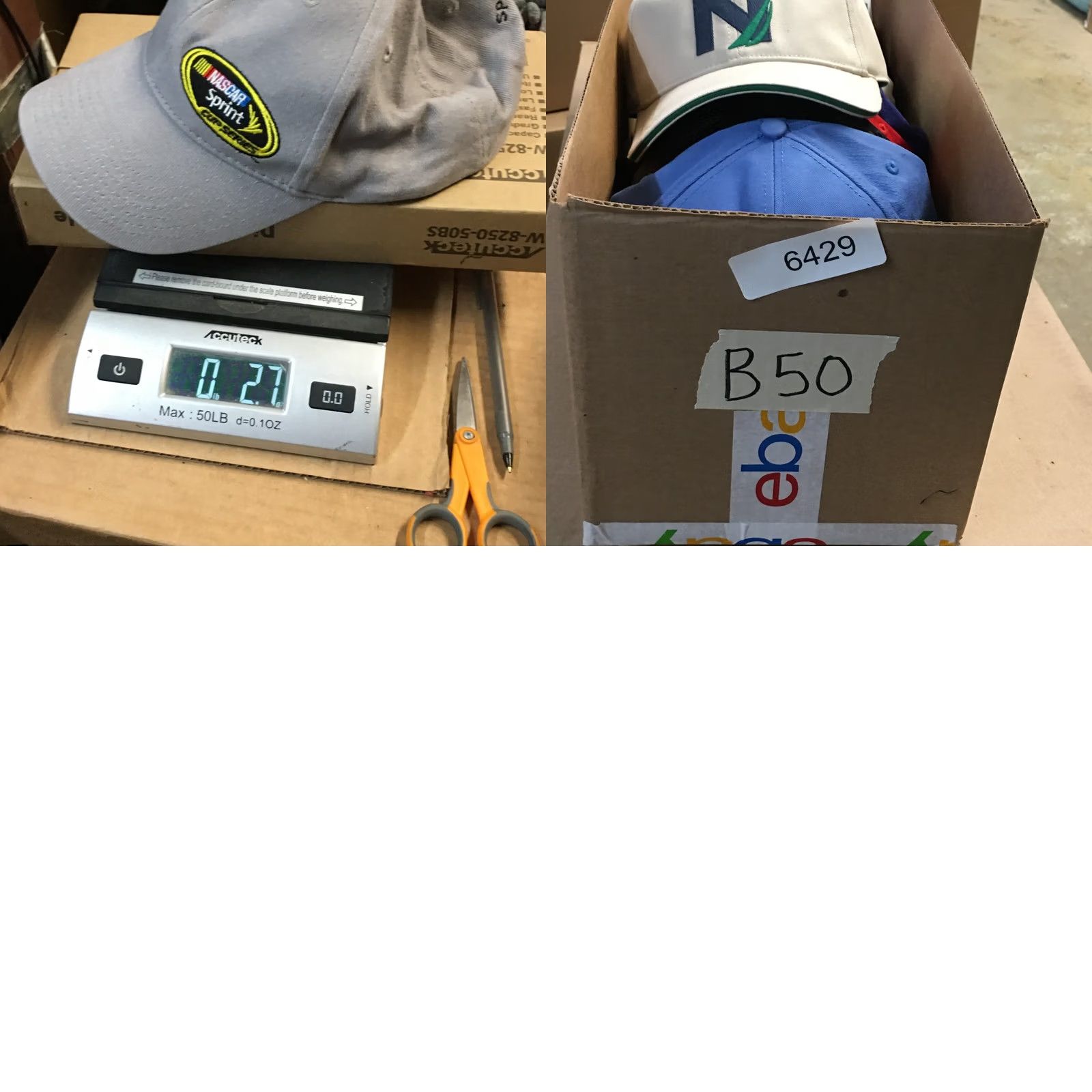 NASCAR Nascar Sprint Baseball Cap Hat Mens One Size Grey Cotton Adjustable Embroidered Size ONE SIZE - 9 Thumbnail