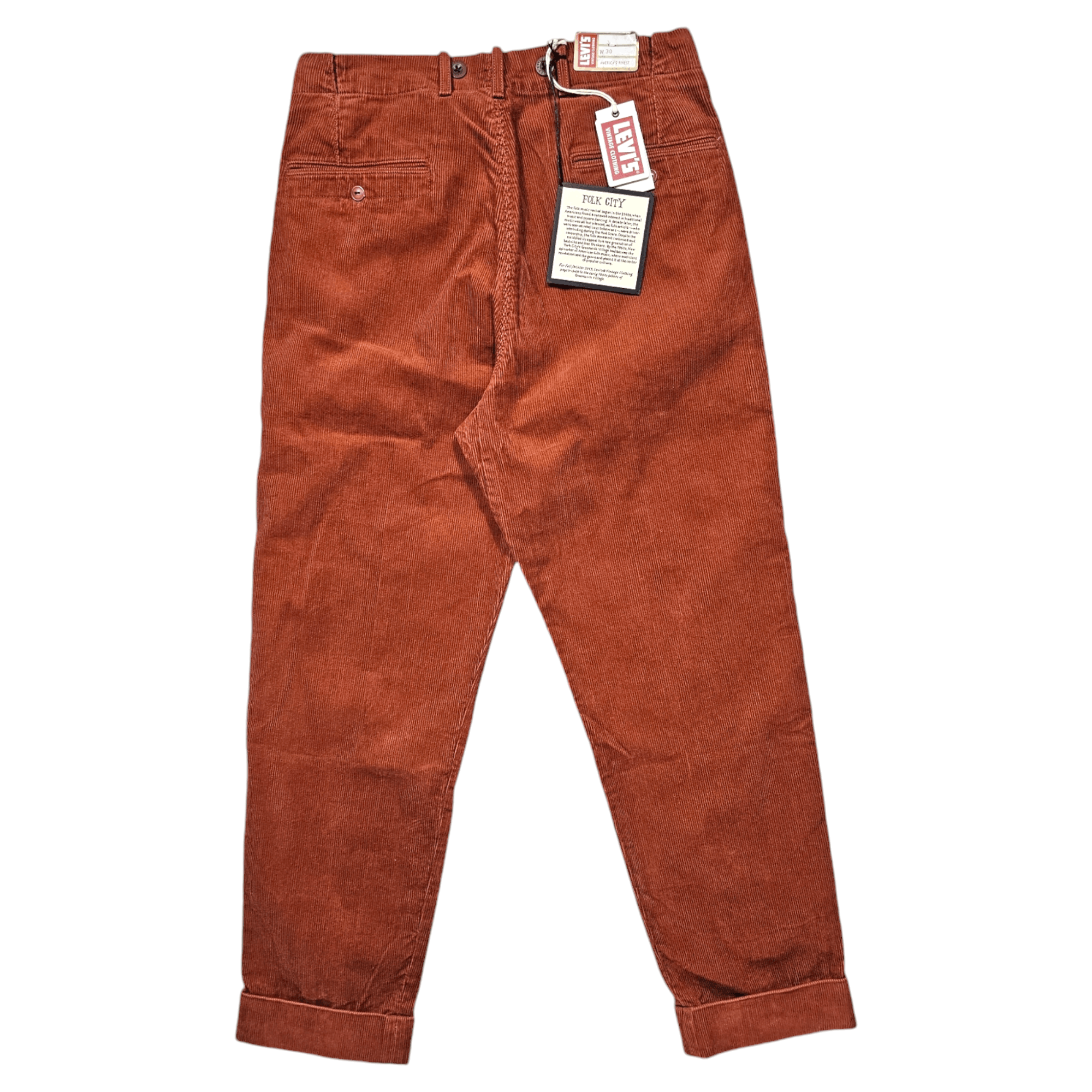Levi's Vintage Clothing NWT Levi's Vintage Clothing 1919 Cords Pant W30 Repro FW19 Size US 30 / EU 46 - 3 Thumbnail