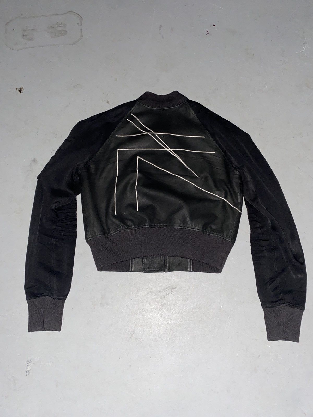 Rick Owens Rick Owens SS16 Cyclops Cropped Geometric Bomber Size US XS / EU 42 / 0 - 4 Thumbnail