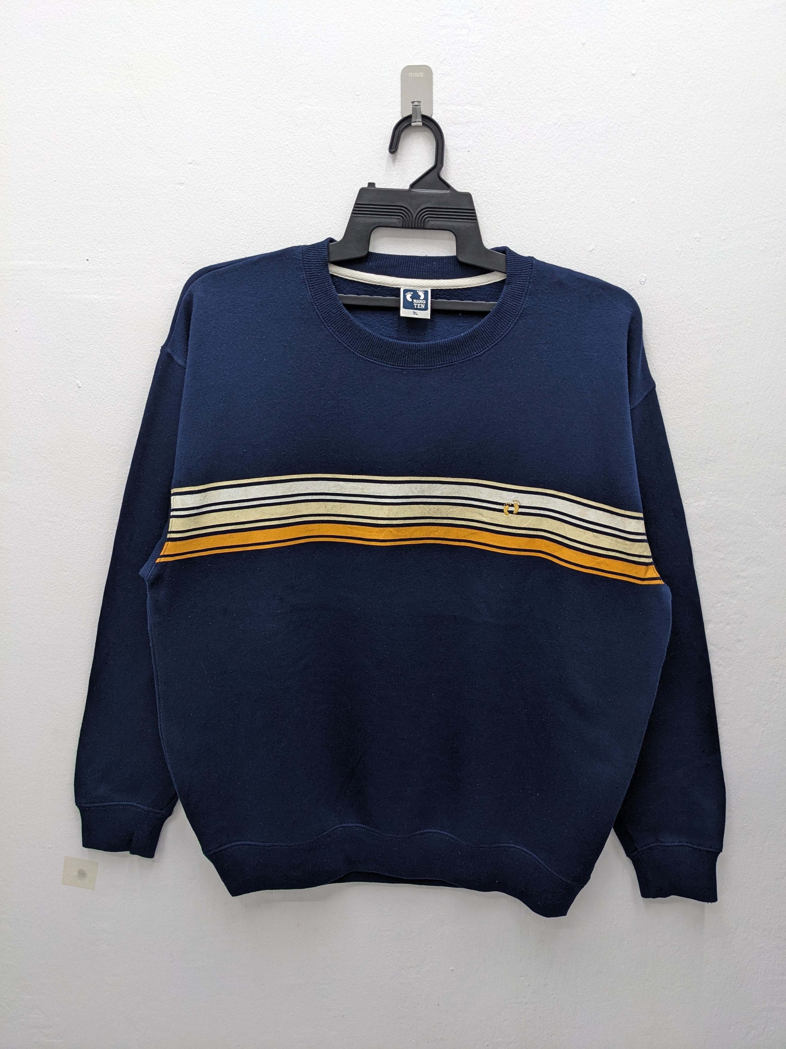 Hang Ten Vintage 90s Hang Ten Navy Blue Sweatshirt Size US XXL / EU 58 / 5 - 2 Thumbnail