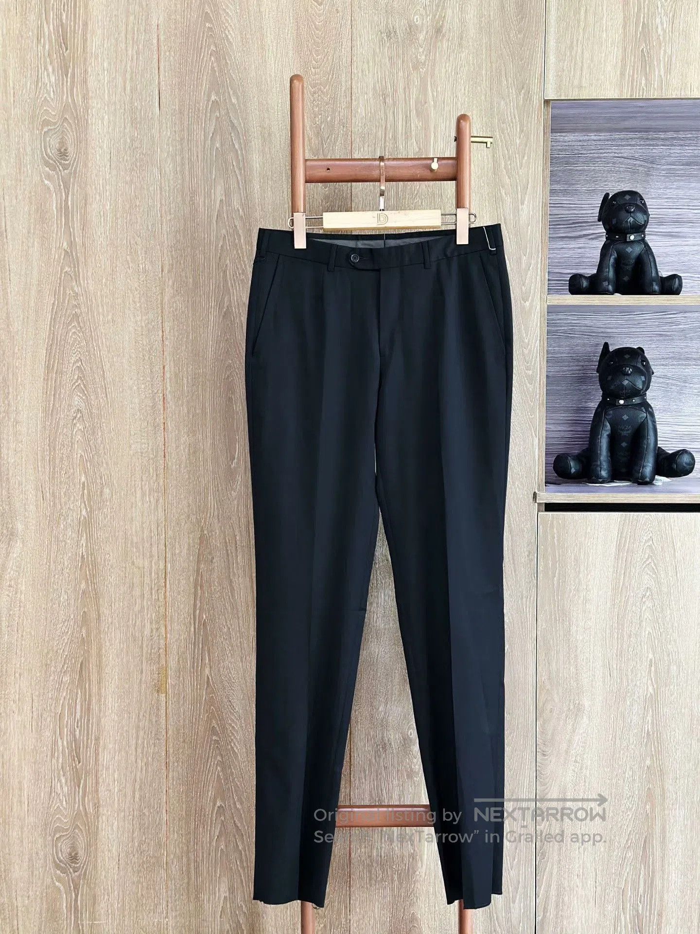 Ermenegildo Zegna Ermenegildo Zegna Black Wool Suit. Size US M / EU 48-50 / 2 - 6 Thumbnail
